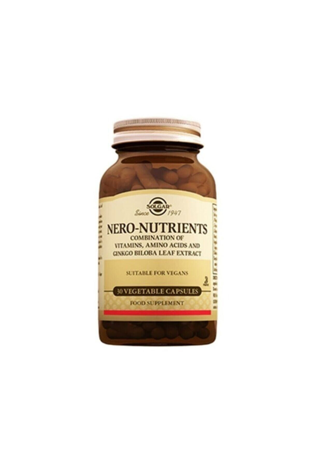 Solgar Nero Nutrients 30 Tablet
