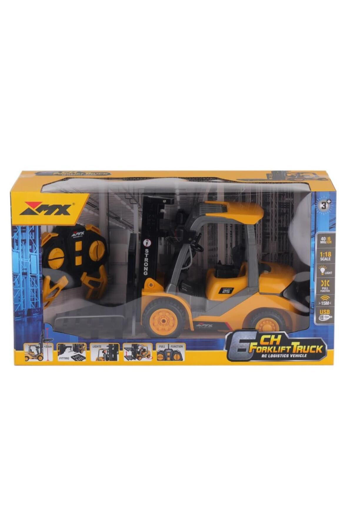 Erzi Nessiworld 5081 Sun-Rst-Rc İş Makinesi 1 24 Buldozer Ff İşikli 6C