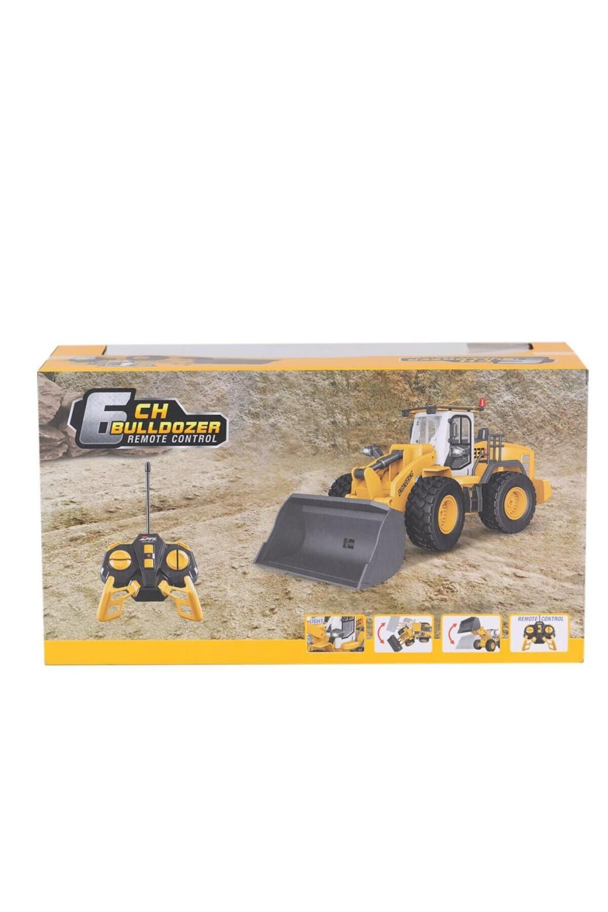 Erzi Nessiworld 5081 Sun-Rst-Rc İş Makinesi 1 24 Buldozer Ff İşikli 6C