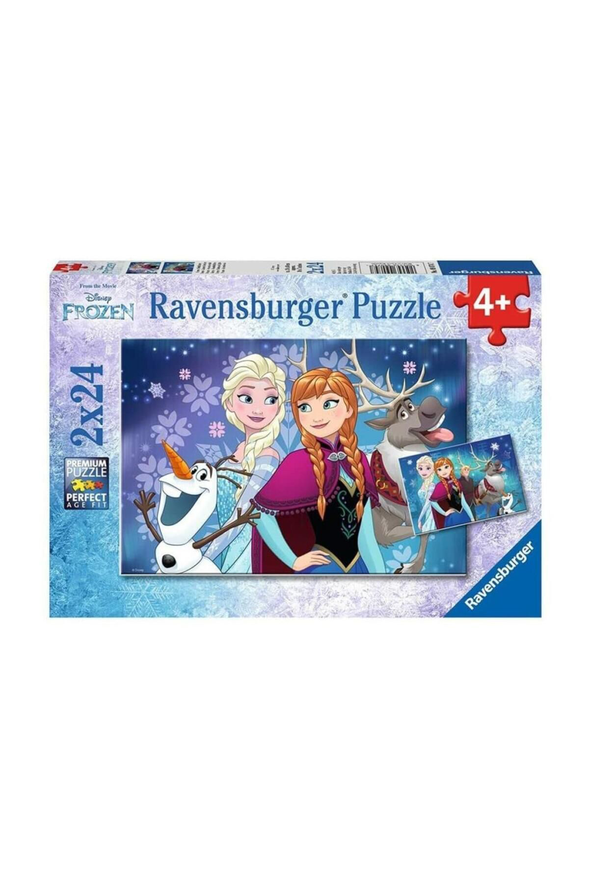 Frozen Nessiworld 90747 Disney Kuzey İşiklari 2X24 Parça Ravensburger Pu