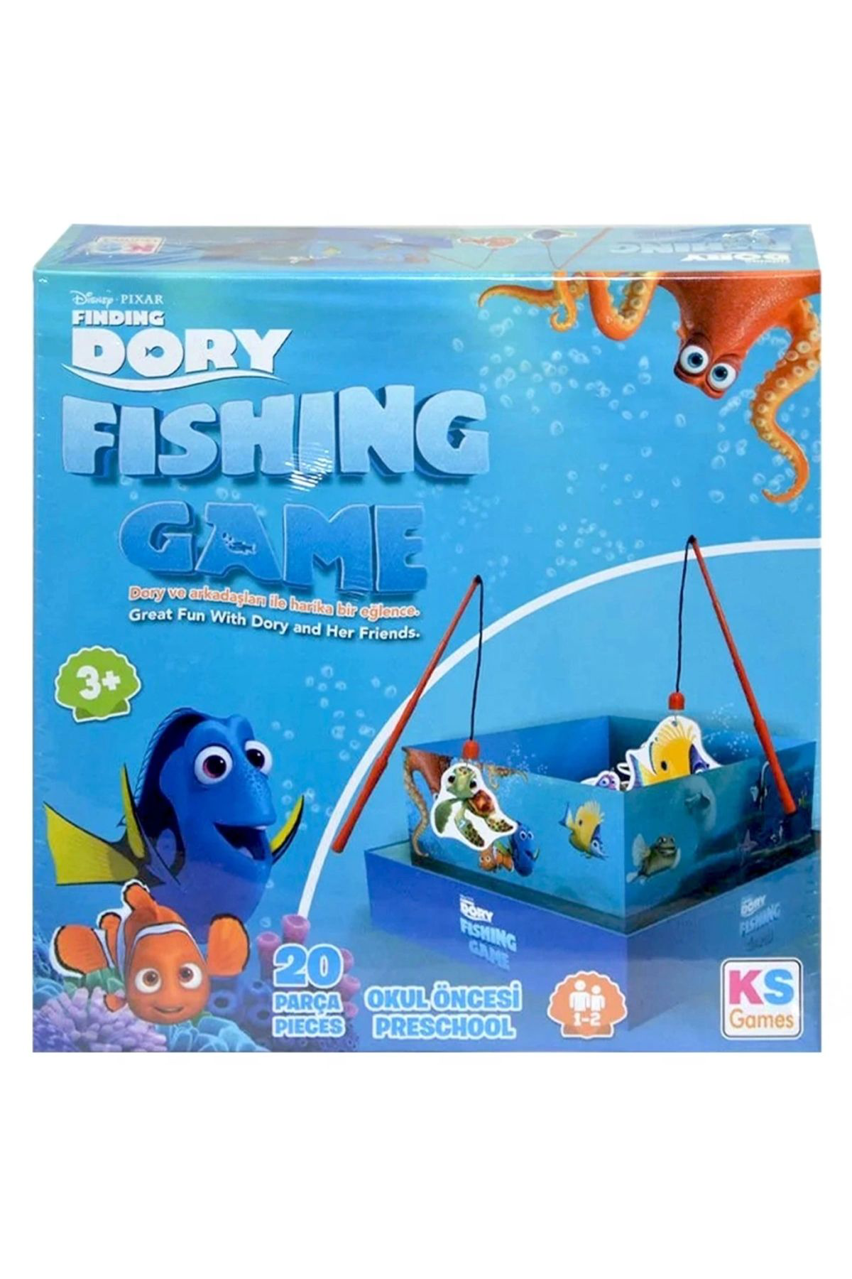 Ks Puzzle Nessiworld Finding Dory-Fishing Game Balik Avlama Oyunu