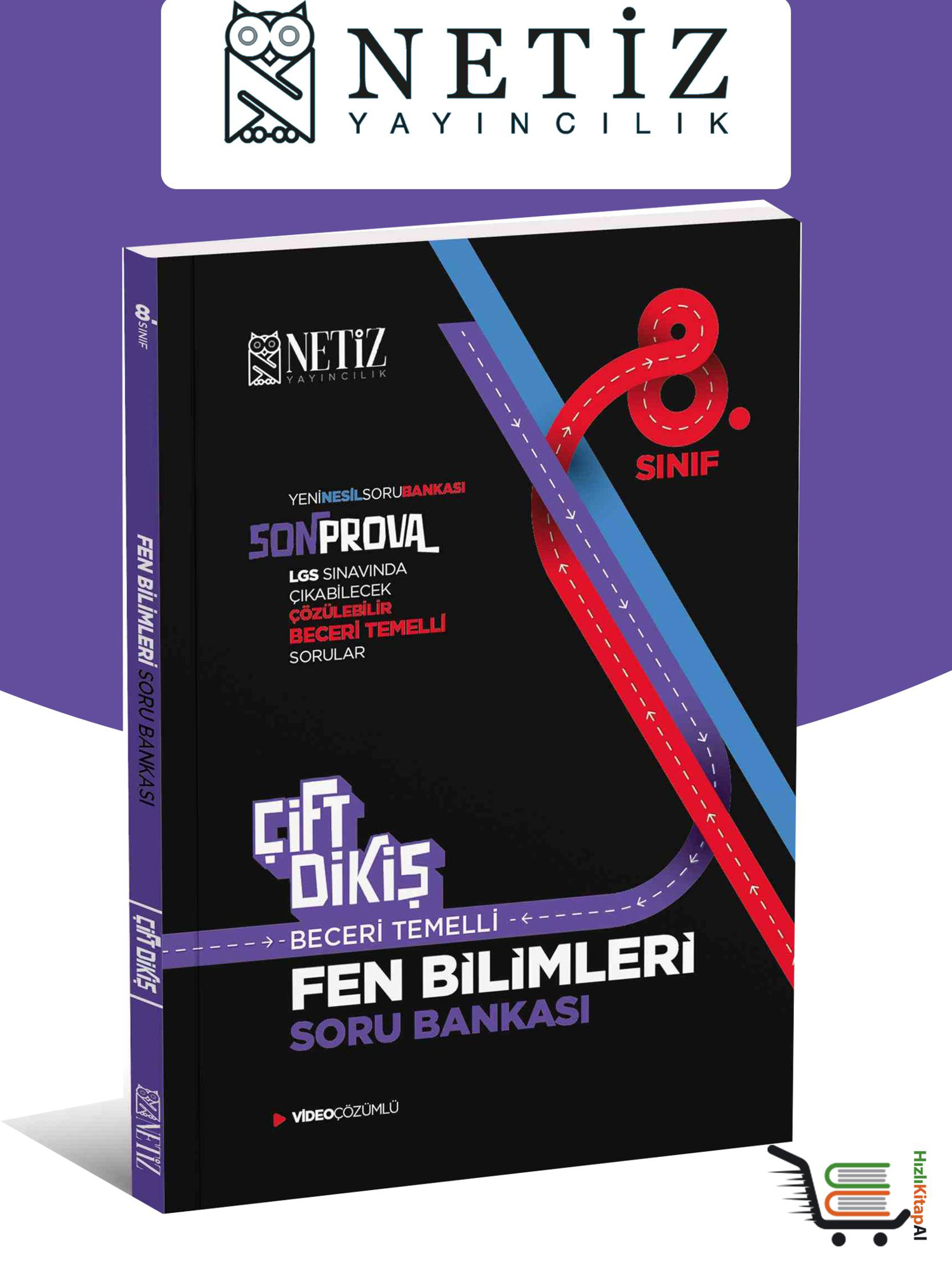 Netiz Yayinlari Netiz Çift Dikiş 8. Sinif Fen Bilimleri Soru Bankasi