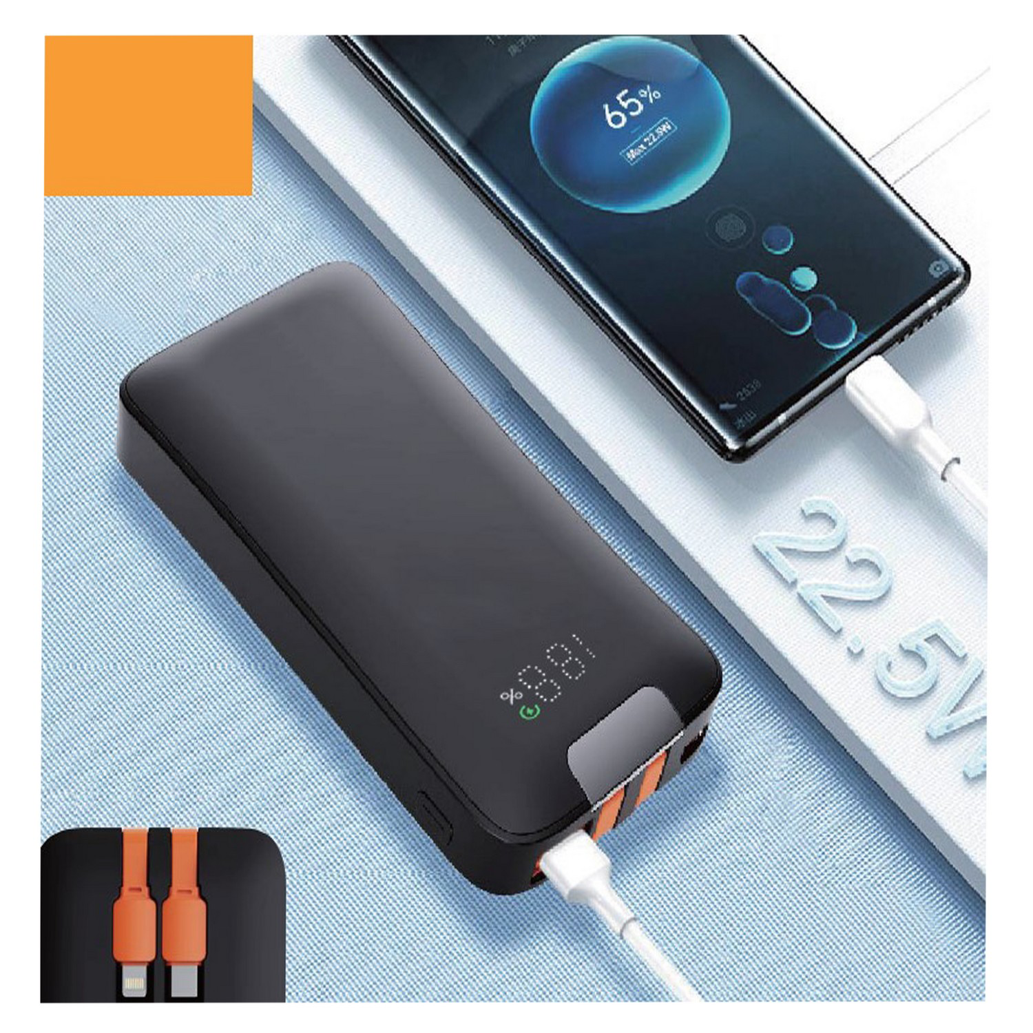 Nettech  Nt-Pw22 22.5W 4 Çikişli 10000 Mah Taşinabilir Powerbank