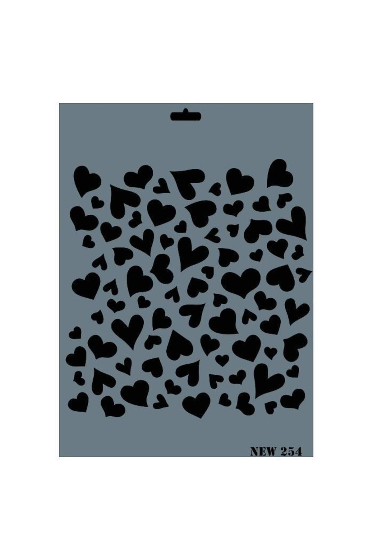 K&A New Seri N-254 Stencil 35X25 Cm