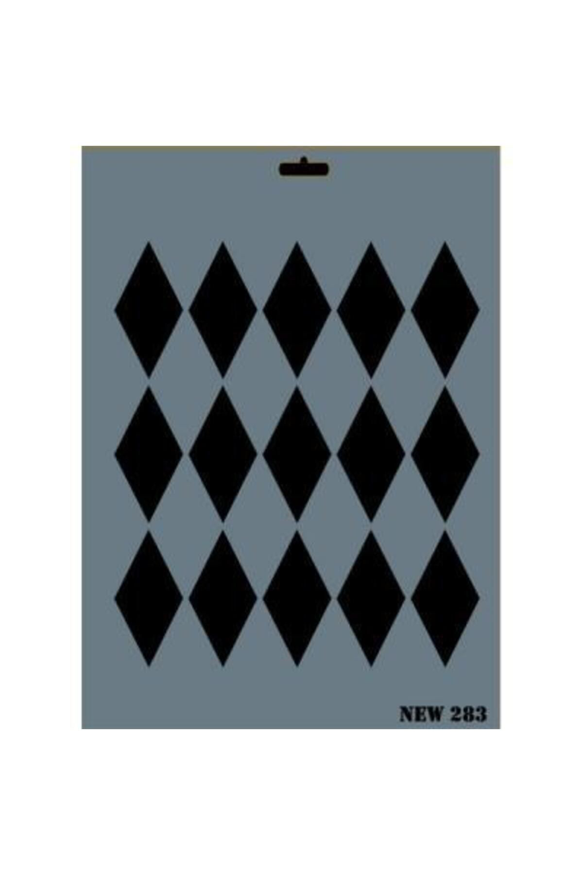 K&A New Seri N-283 Stencil 35X25 Cm