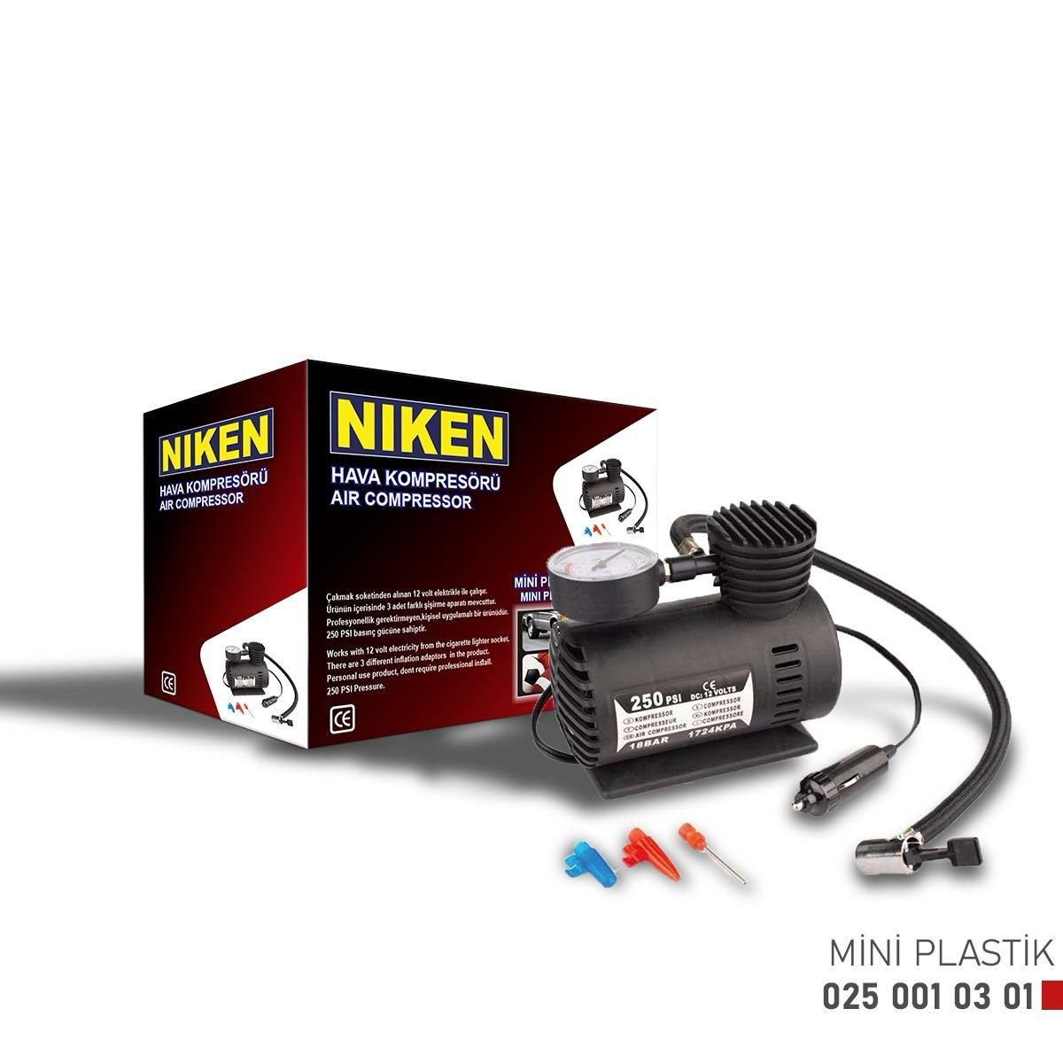 Drs Tuning Niken Hava Kompresörü Plastik Ufak 250 Psi