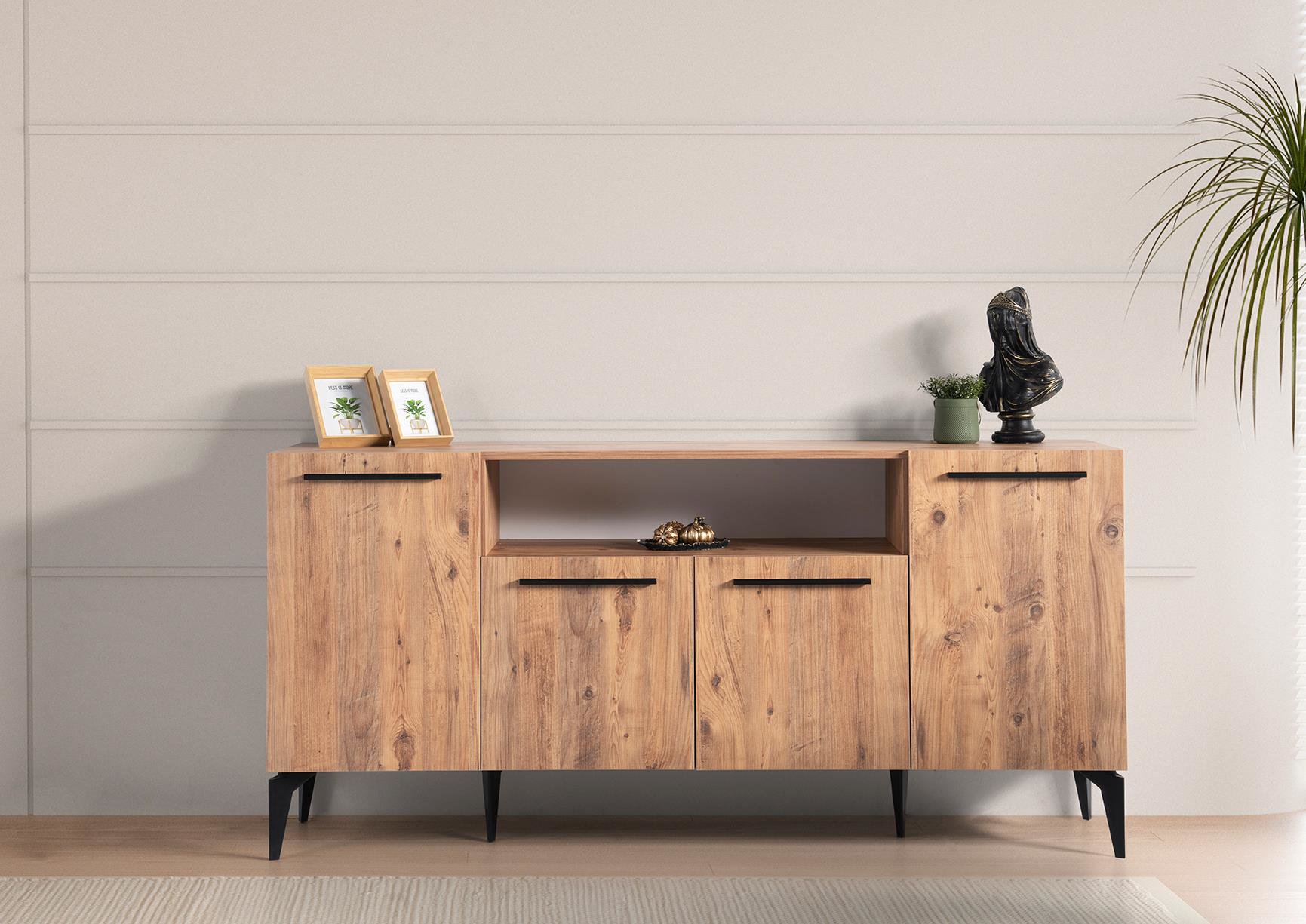 Erezogullari Mobilya Nil Modern Kapakli Konsol 180X45x86cm