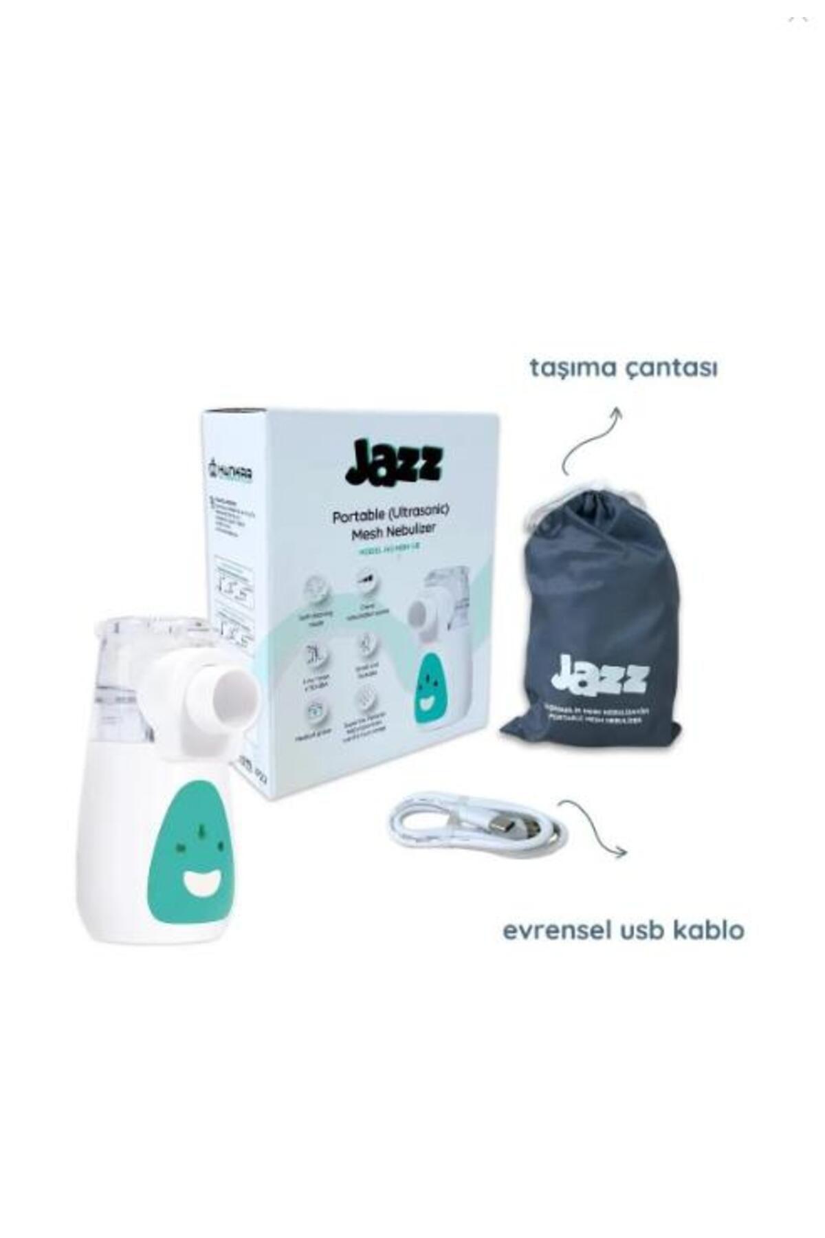 Jazz Nimo Taşinabilir Nebulizatör Mesh ( Ultrasonik) ( Bataryali ) ( N