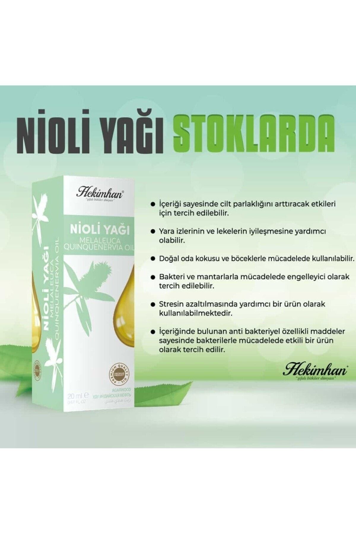 Hekimhan Nioli Yaği 20 Ml Premium Qualty Oil