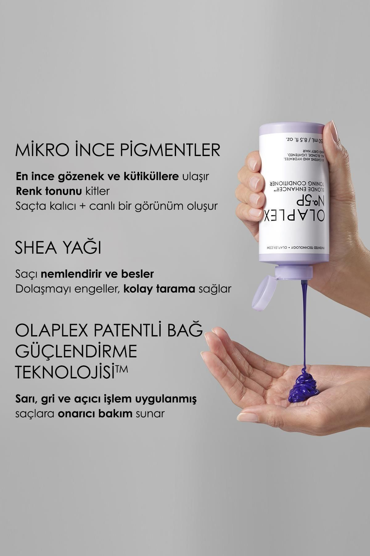Olaplex No. 5P Blonde Enhancer Toning Conditioner - Renk Koruyucu & Bağ G
