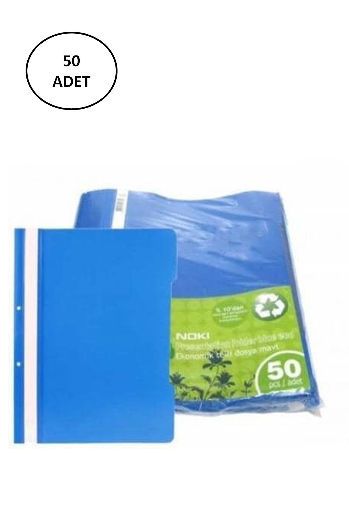 Just Cheap Store Noki Eco Telli Dosya Mavi 50 Adet