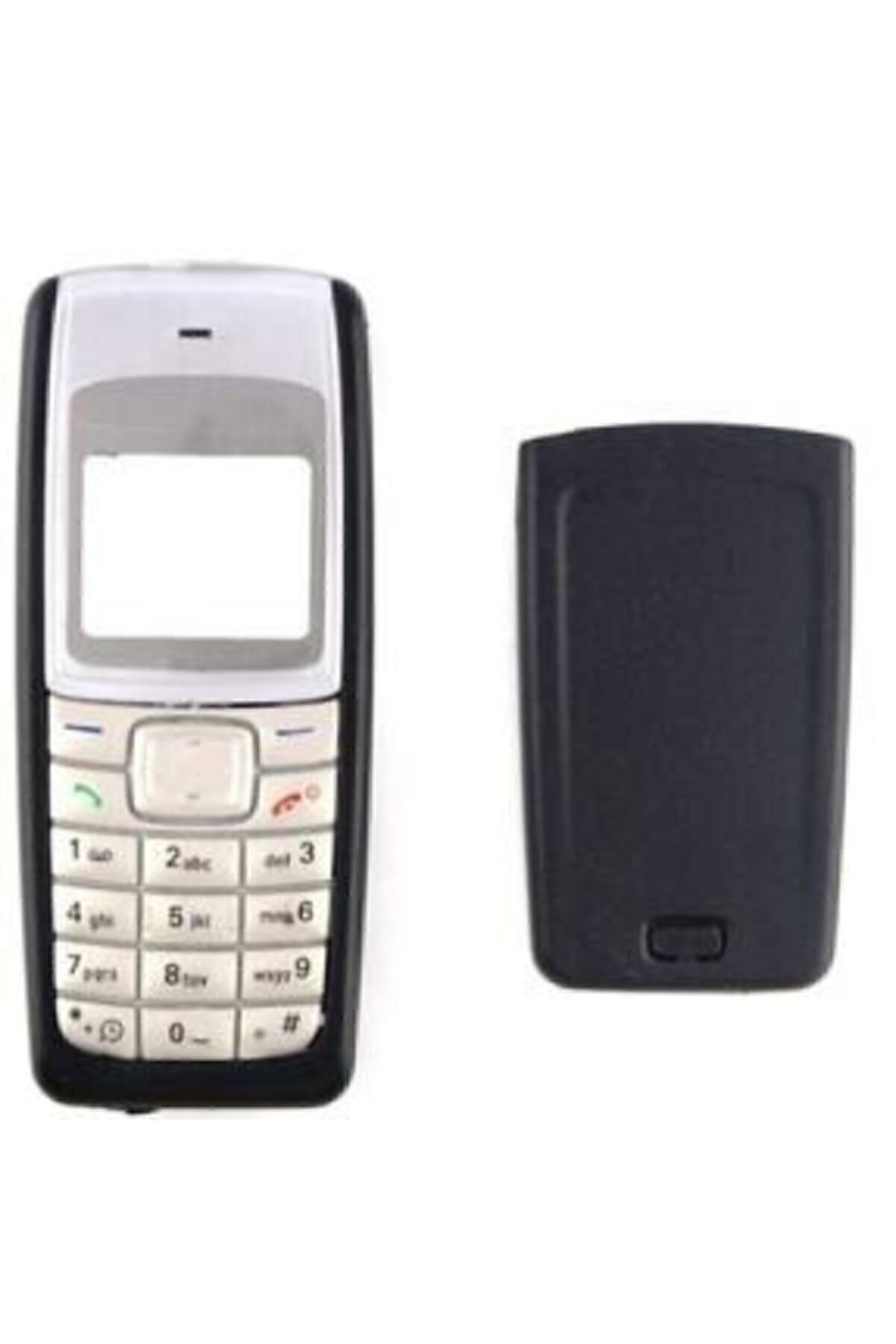 Nokia  1110 Ön Ve Arka Kapak Tuş Takimi Set