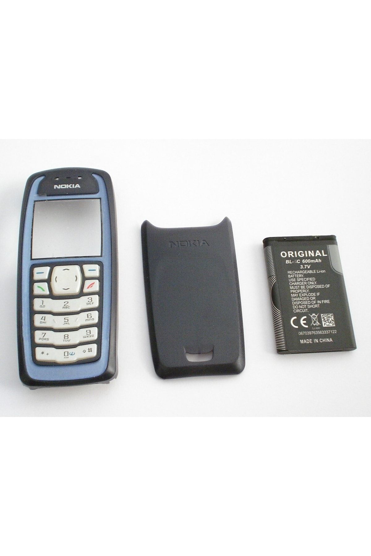 Nostaljik Nokia 3100 Kapak Ve Tuş Takimi + Bl-5C Batarya
