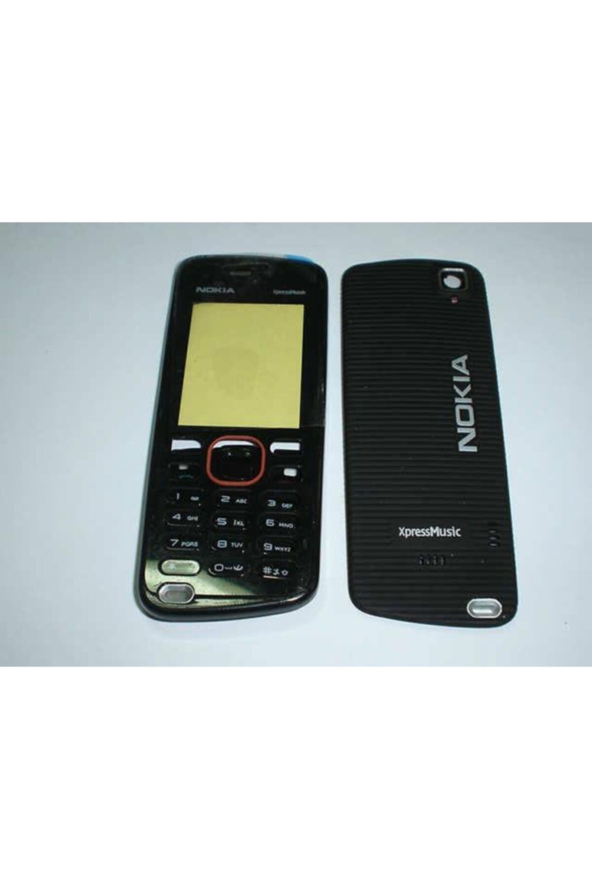 Safa Nokia 5220 Ön Arka Kapak Ve Tuş Takimi-Siyah