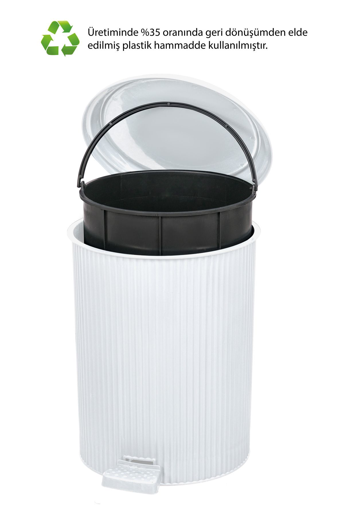 Elif Nostalji Pedalli Çöp Kovasi: 20 Litre