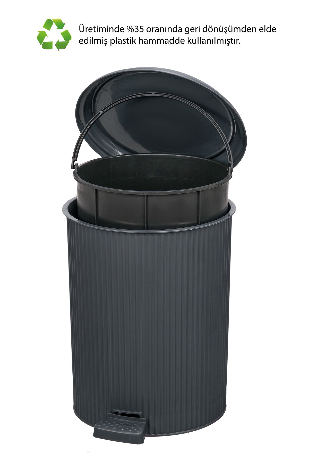 Elif Nostalji Pedalli Çöp Kovasi: 20 Litre