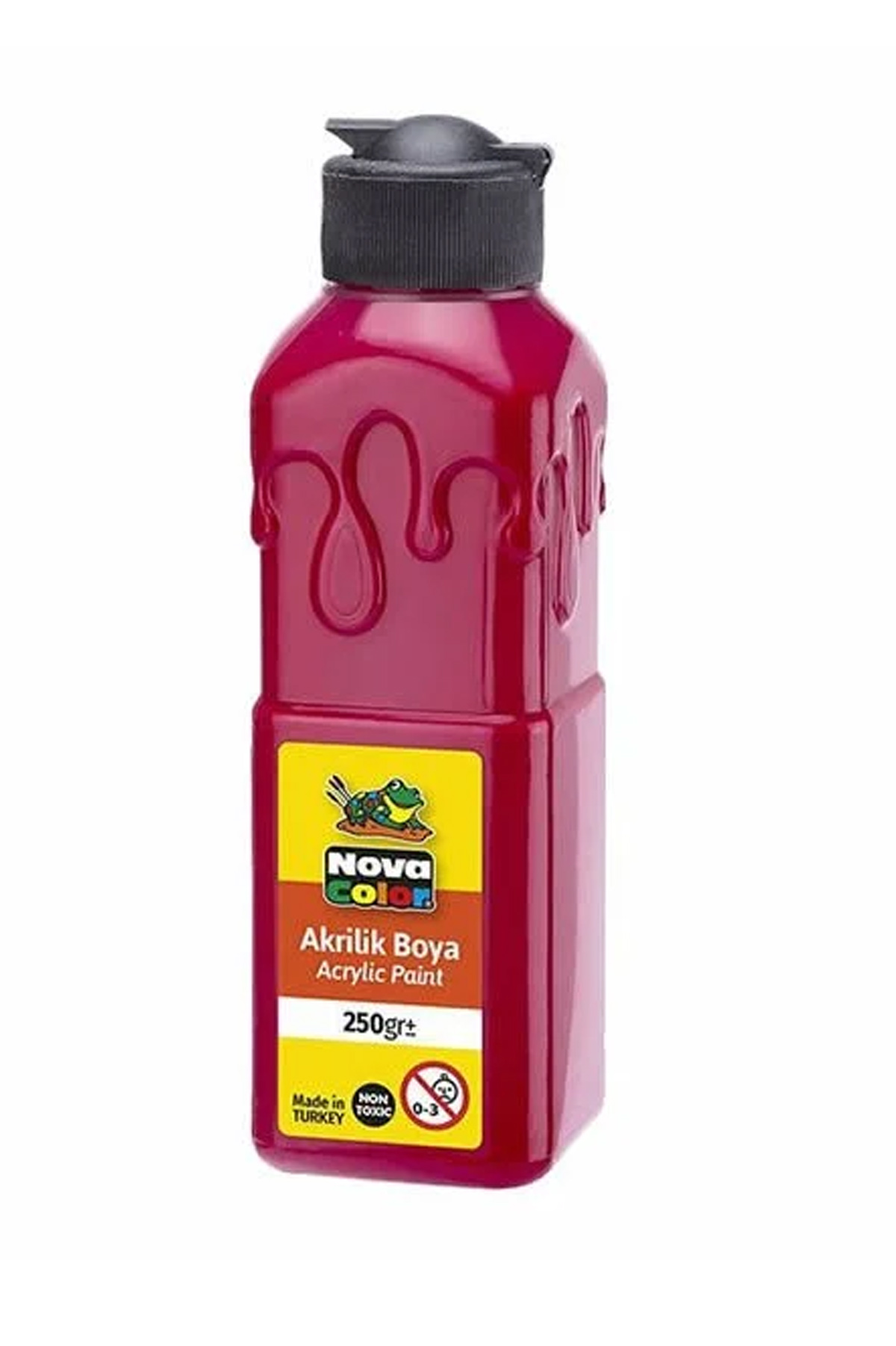 Just Cheap Store Nova Color Nc-3023 250 Gr Ateş Kirmizisi Akrilik Boya