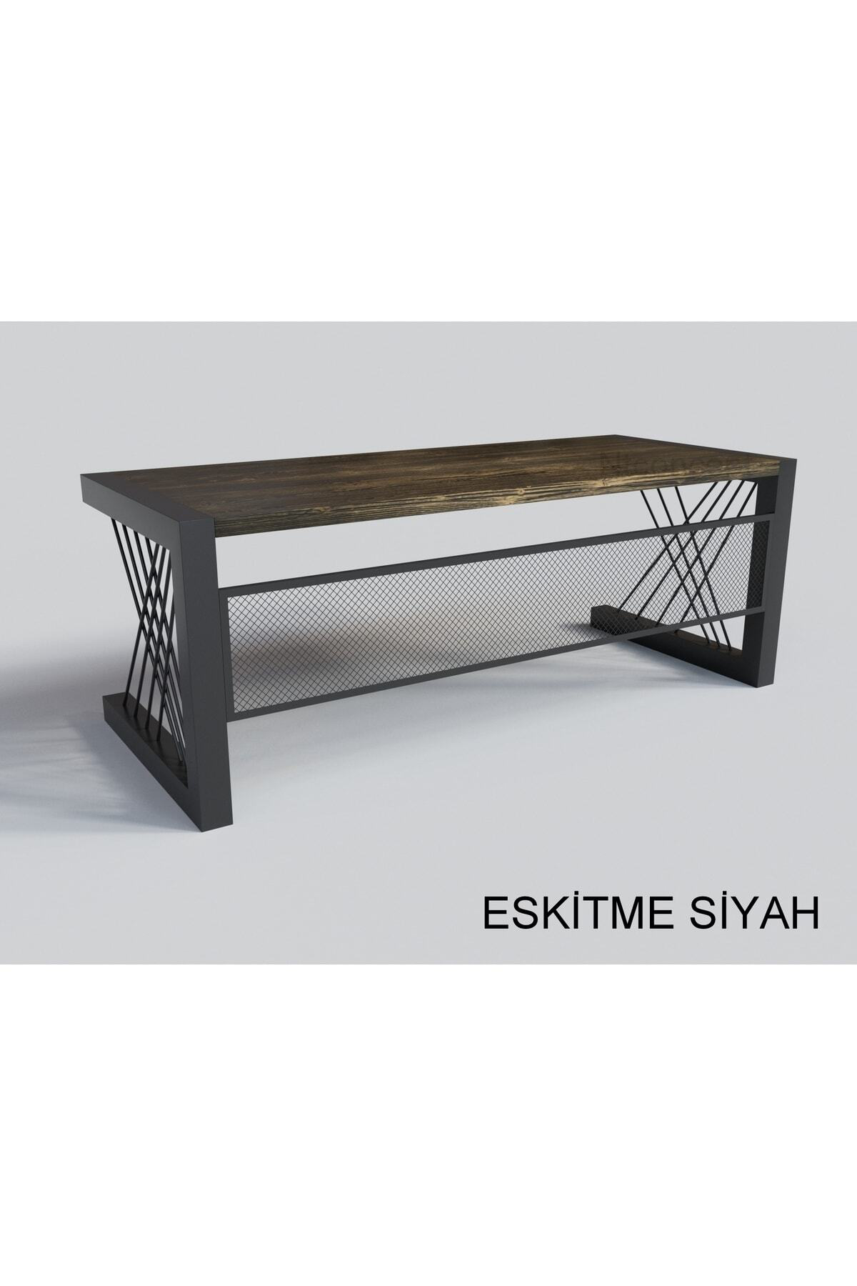 Nt Concept Ntconcept Alfa Doğal Ahşap Ofis Ve Çalişma Masasi-85Cm-220Cm-Renk