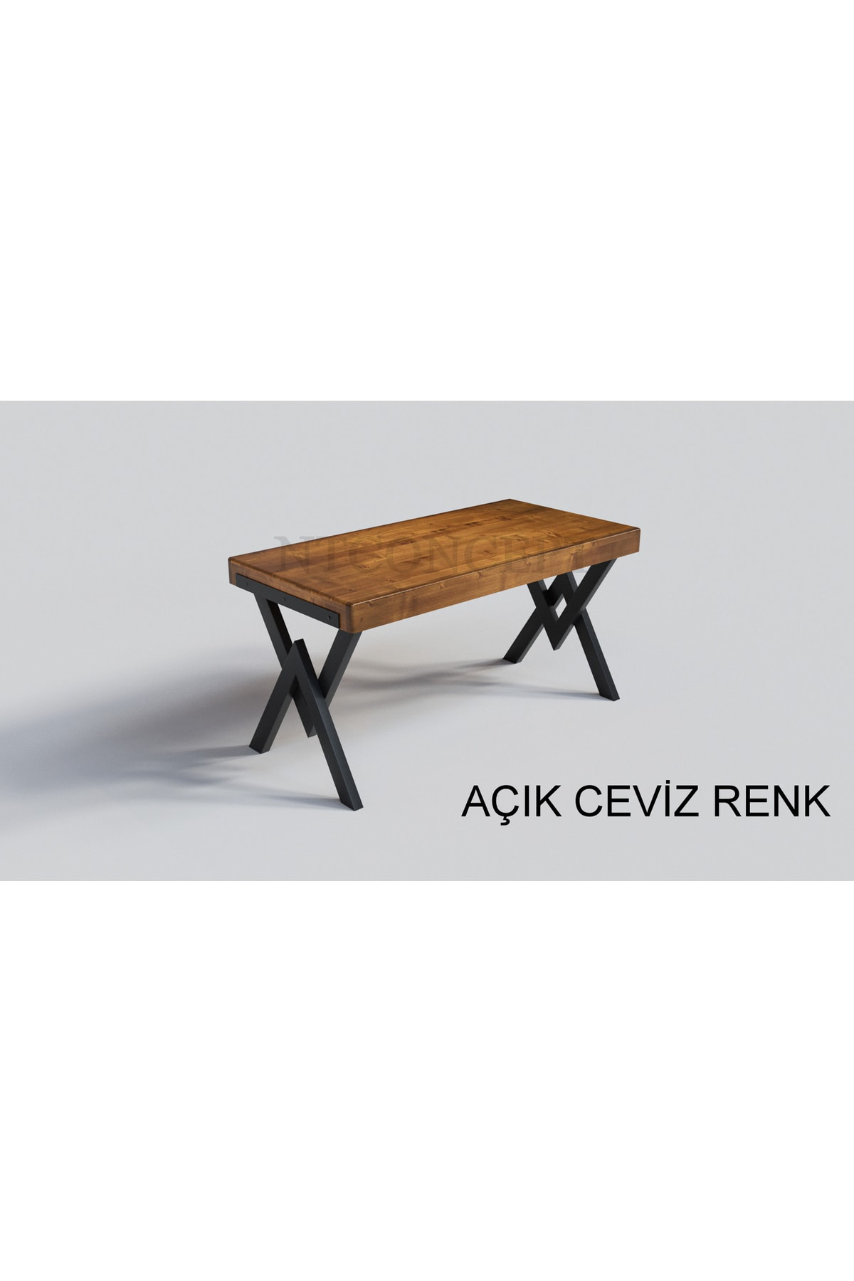 Nt Concept Ntconcept Lidya Masif Ağaç Ofis Ve Çalişma Masasi(75Cm-200Cm)