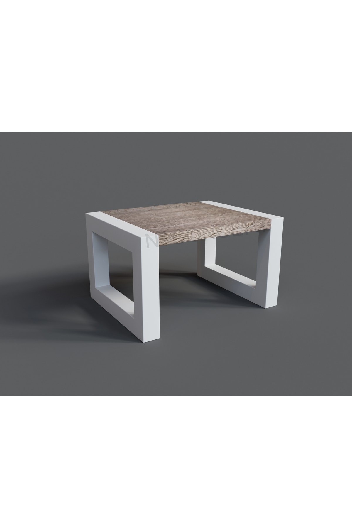 Nt Concept Ntconcept Luh Masif Ahşap Sehpa(100Cm-100Cm-H44cm)