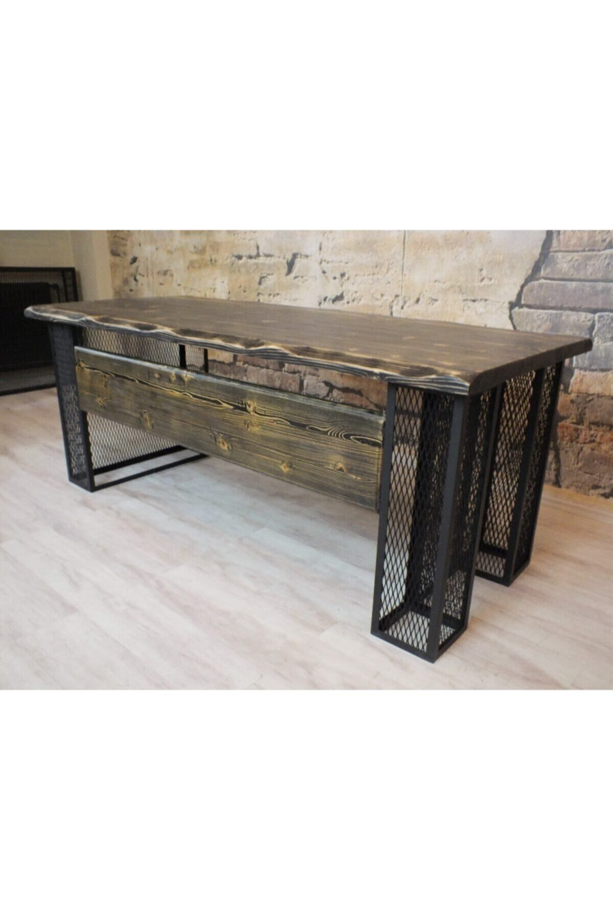 Nt Concept Ntconcept Masif Ağaç Ofis Ve Çalişma Masasi(85Cm-160Cm)