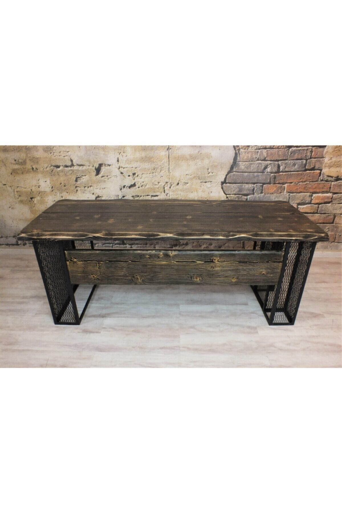 Nt Concept Ntconcept Masif Ağaç Ofis Ve Çalişma Masasi(85Cm-160Cm)