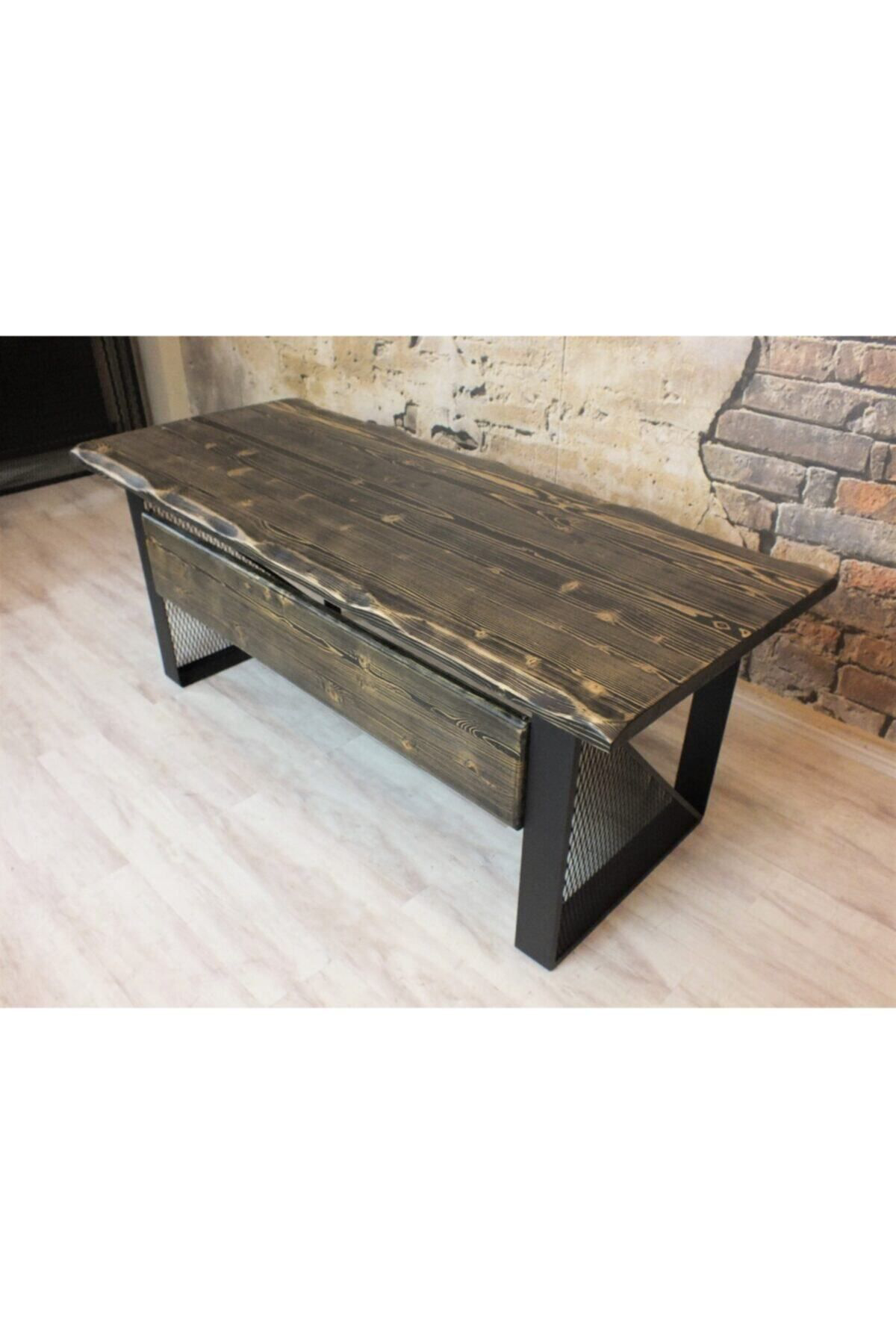 Nt Concept Ntconcept Masif Ağaç Ofis Ve Çalişma Masasi(100Cm-220Cm)
