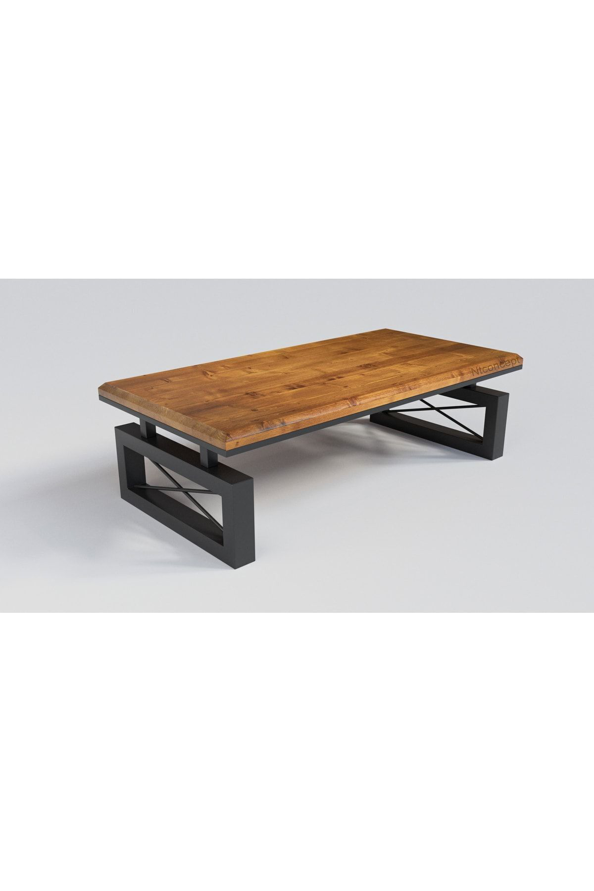 Nt Concept Ntconcept Mia Doğal Ağaç Sehpa 75Cm-160Cm