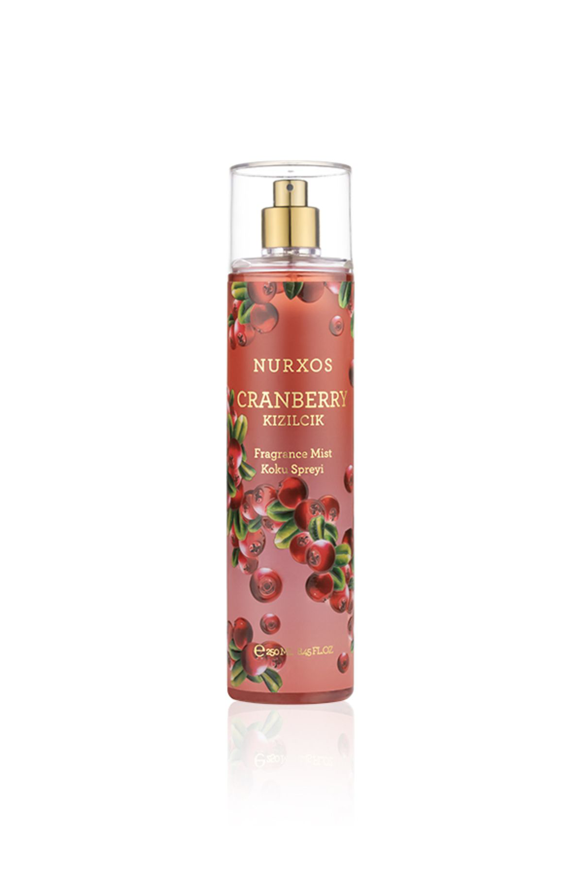 Nurxos  9073 Cranberr Kizilcik 250 Ml Kadin Erkek Koku Vücut Sprey