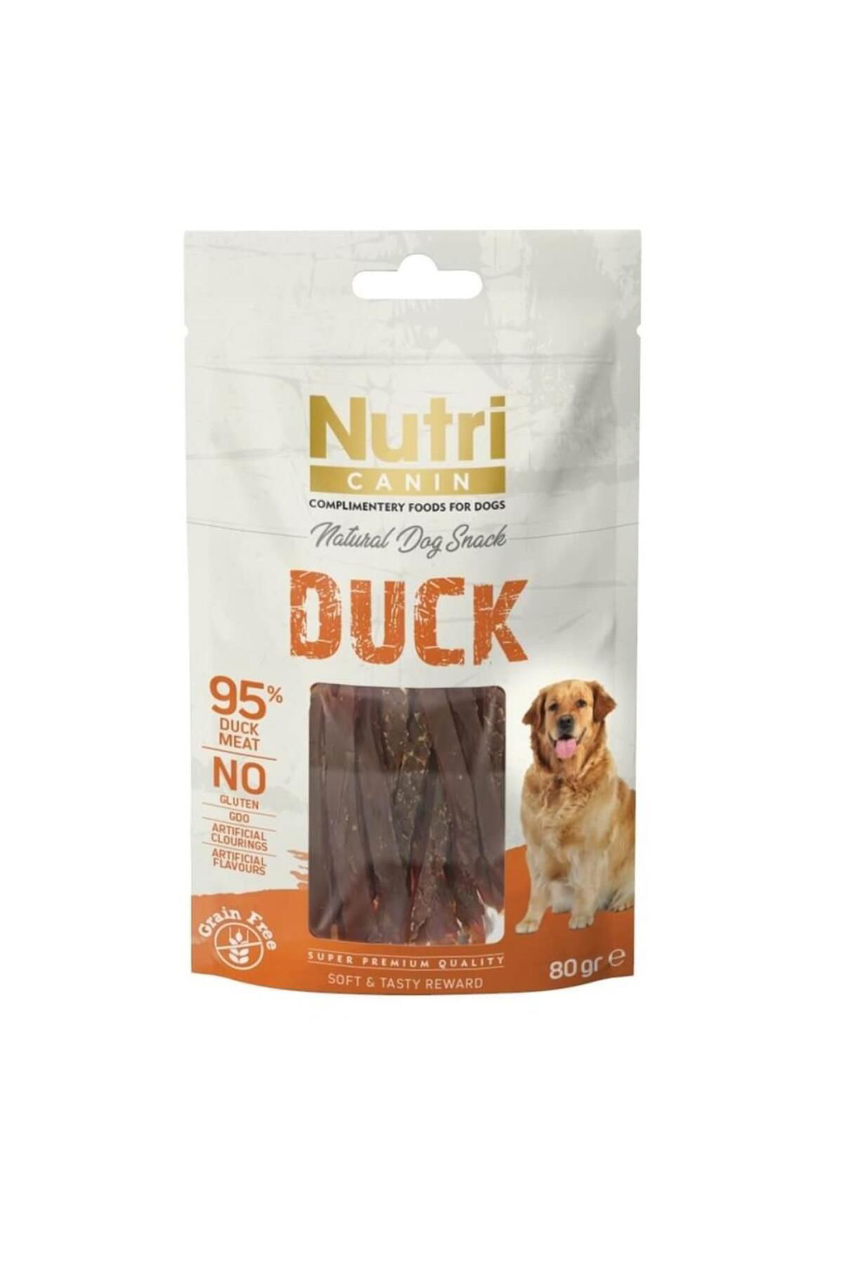 Nutri Feline Nutri Canin Tahilsiz Ördekli Köpek Ödül Mamasi 80 Gr