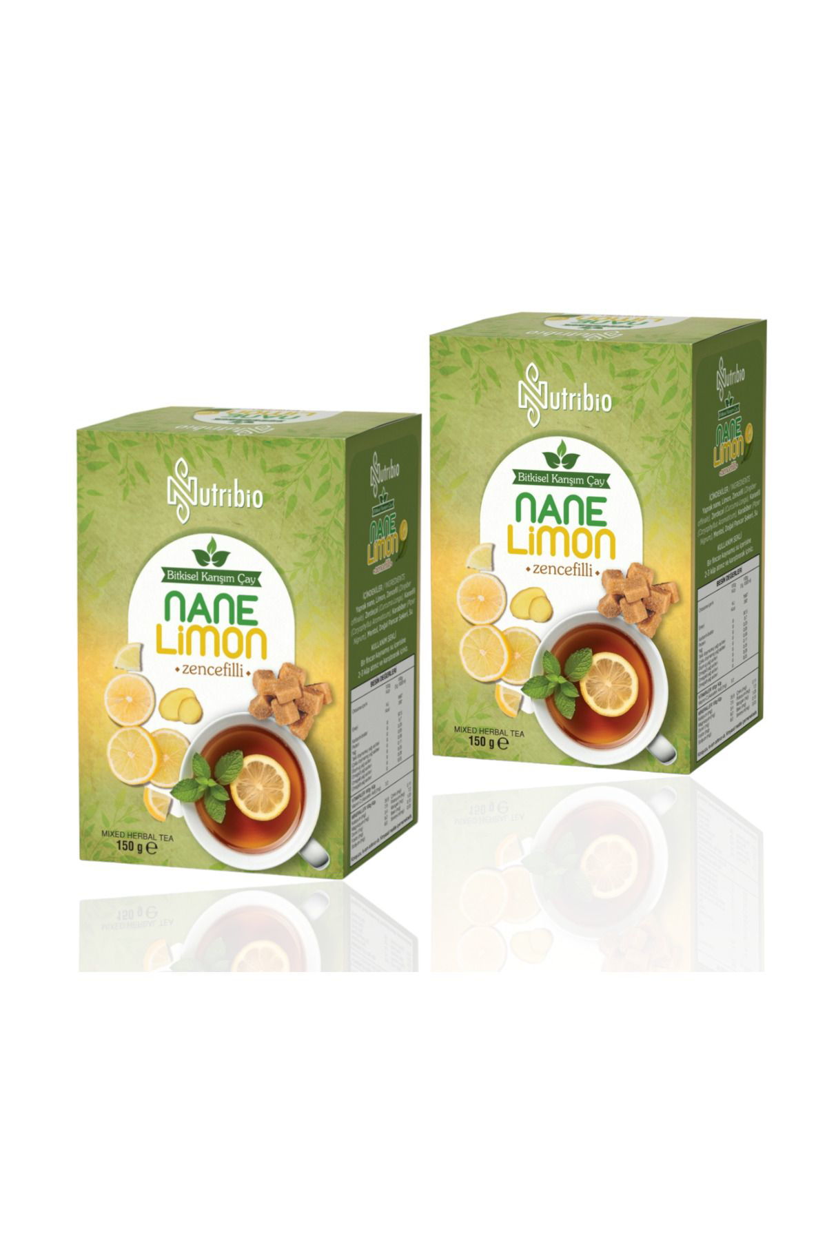 Aleyna Baharat Nutribio Atom Nane Limon Çayi 150 G * 2 Adet