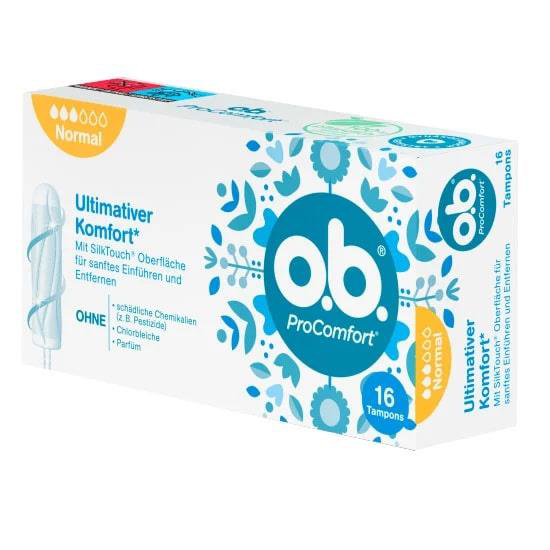 O.B.  Tampon Procomfort Normal 16Li