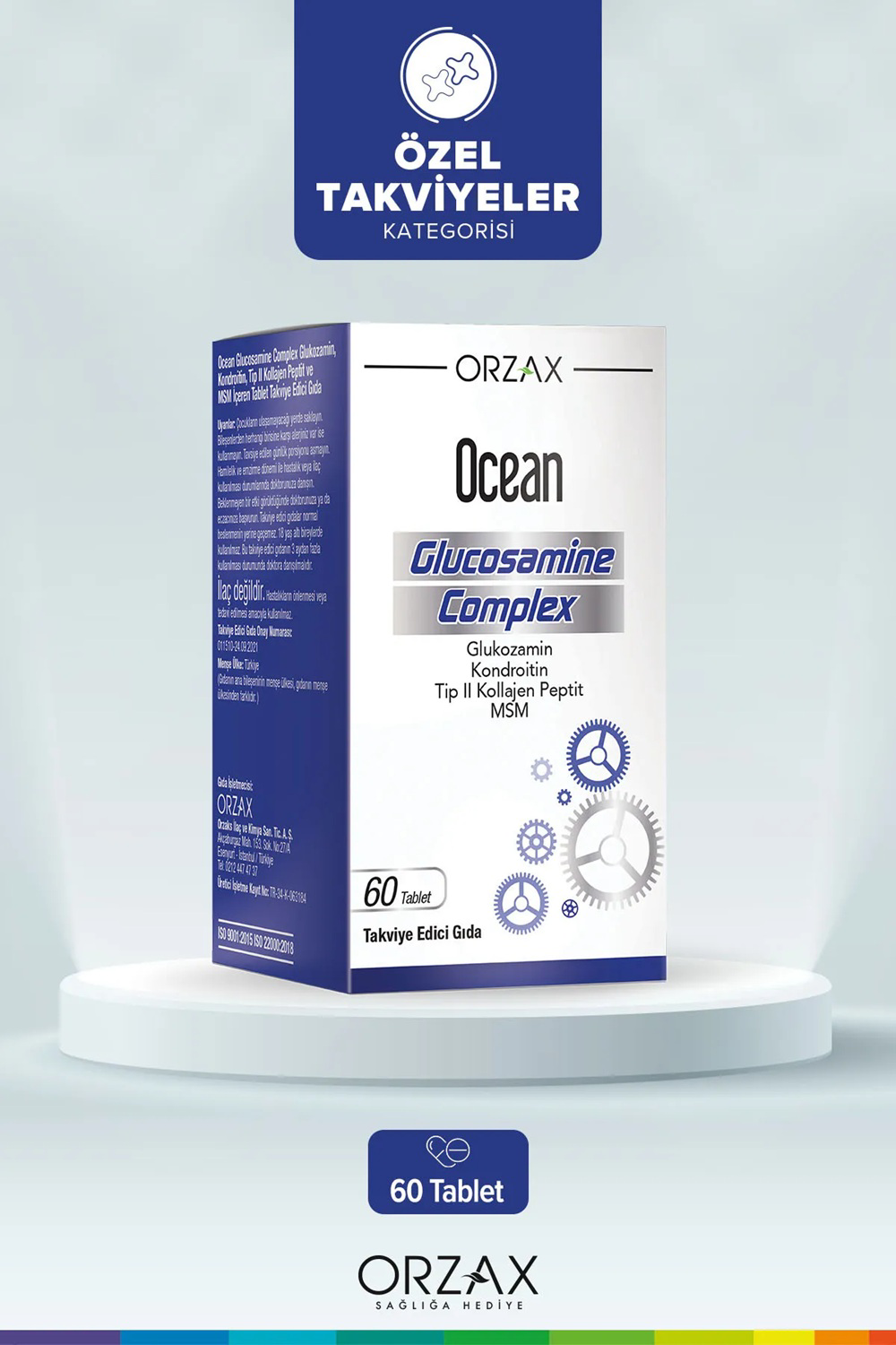 Ocean  Glukozamin Kompleks 60 Tablet X 2 Adet