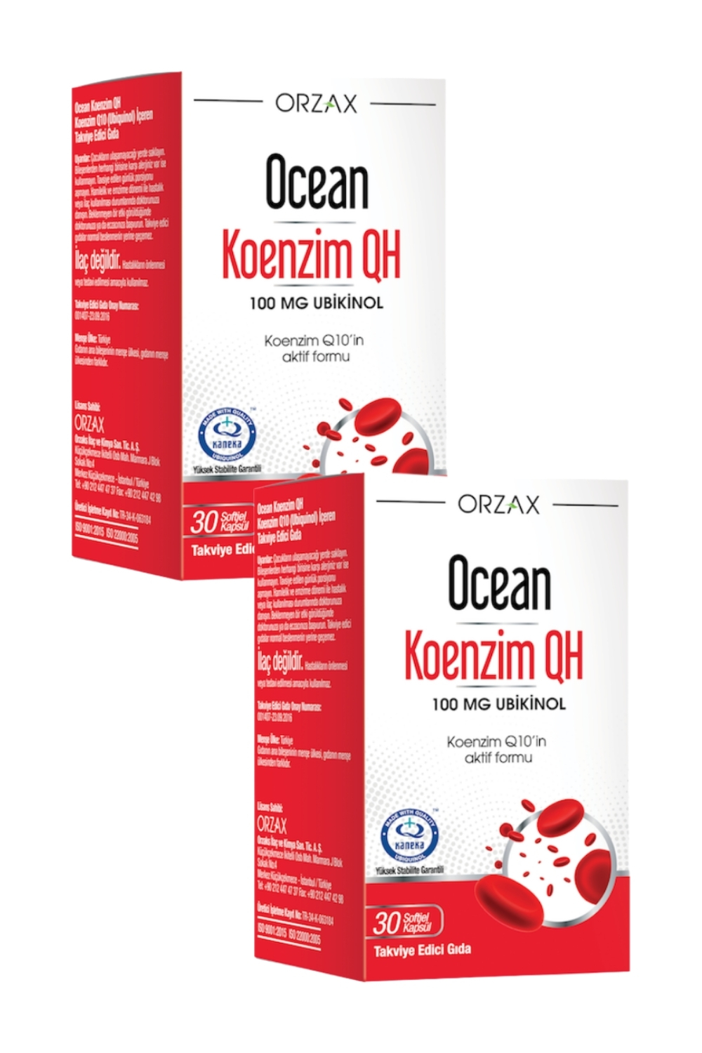 Ocean  Koenzim Qh 30 Kapsül X 2 Adet