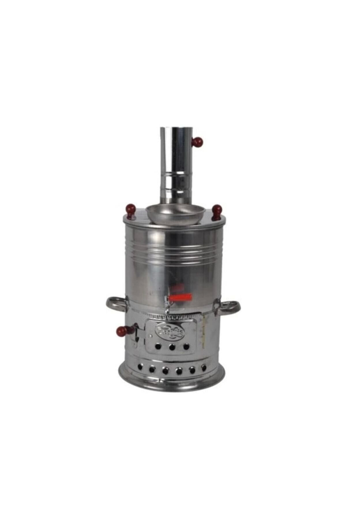 Cemre Odun Kömürlü Semaver 3.5 Litre Tek Musluk
