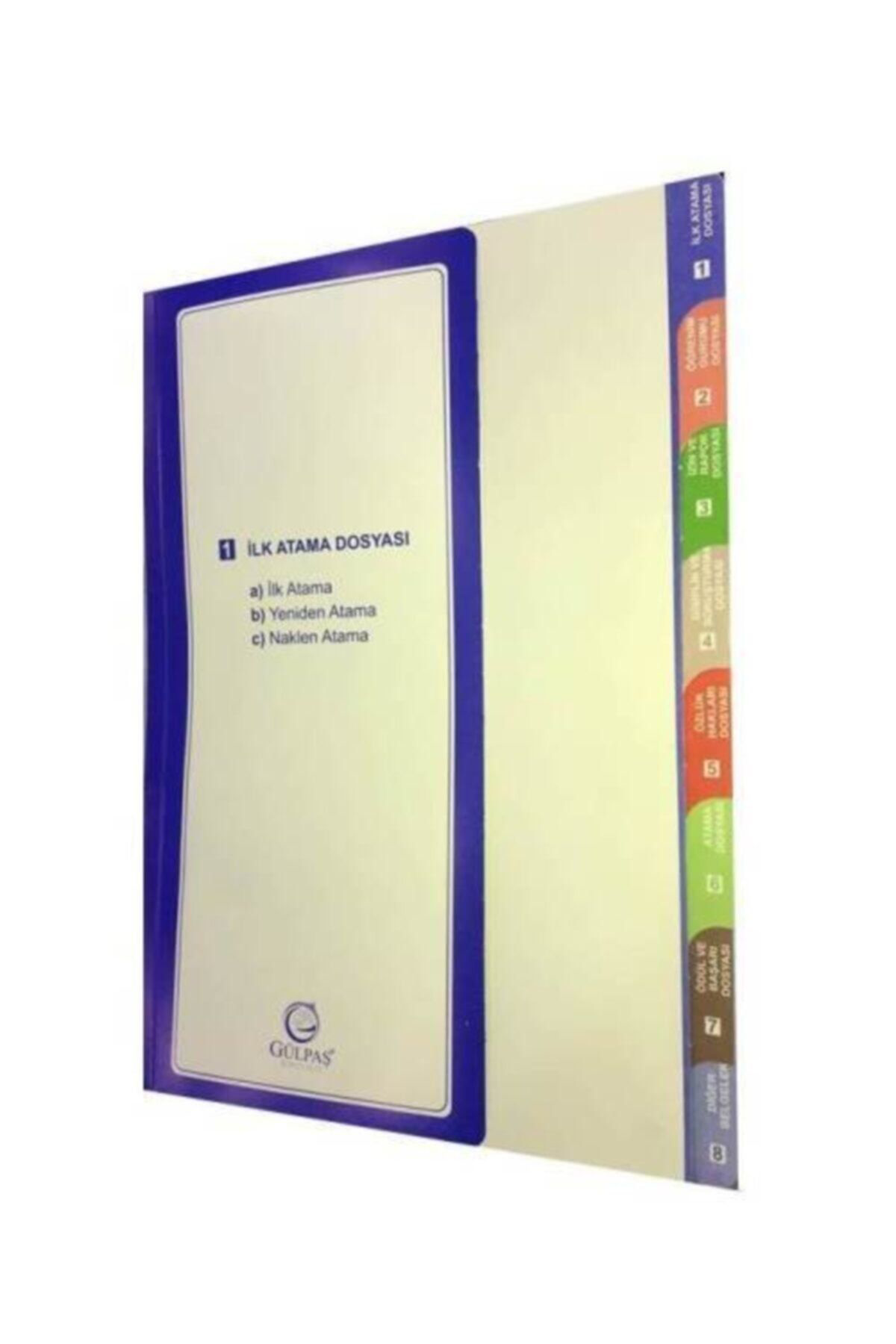 Gülpaş Öğretmen Özlük Dosya 1 Klasör 8 Dosya