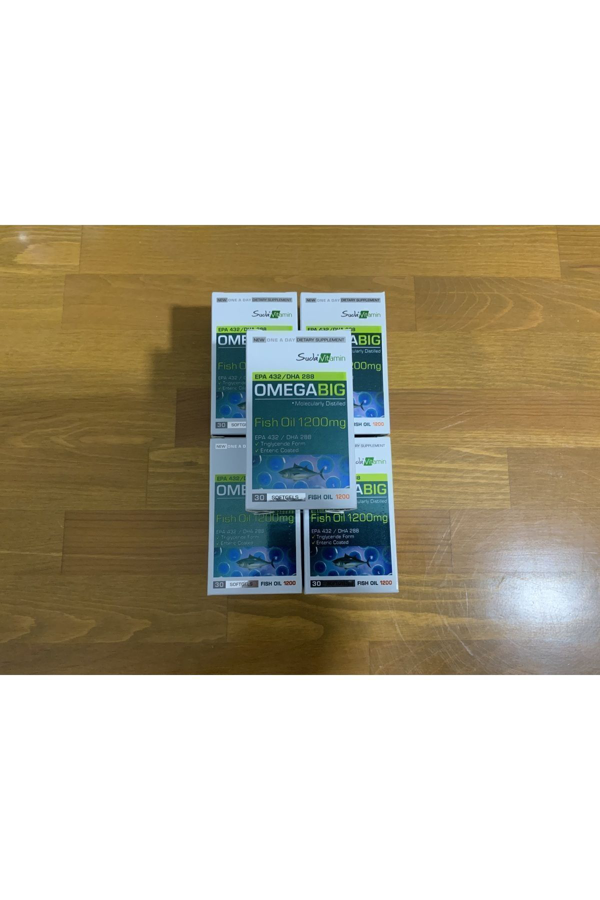 Suda Vitamin Omegabig Fish Oil 1200 Mg 30 Kapsül 5 Adet