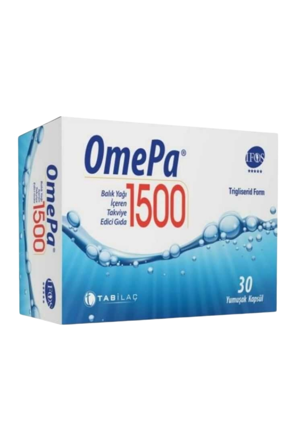 Tab İlaç Omepa 1500 Balik Yaği 30 Kapsül