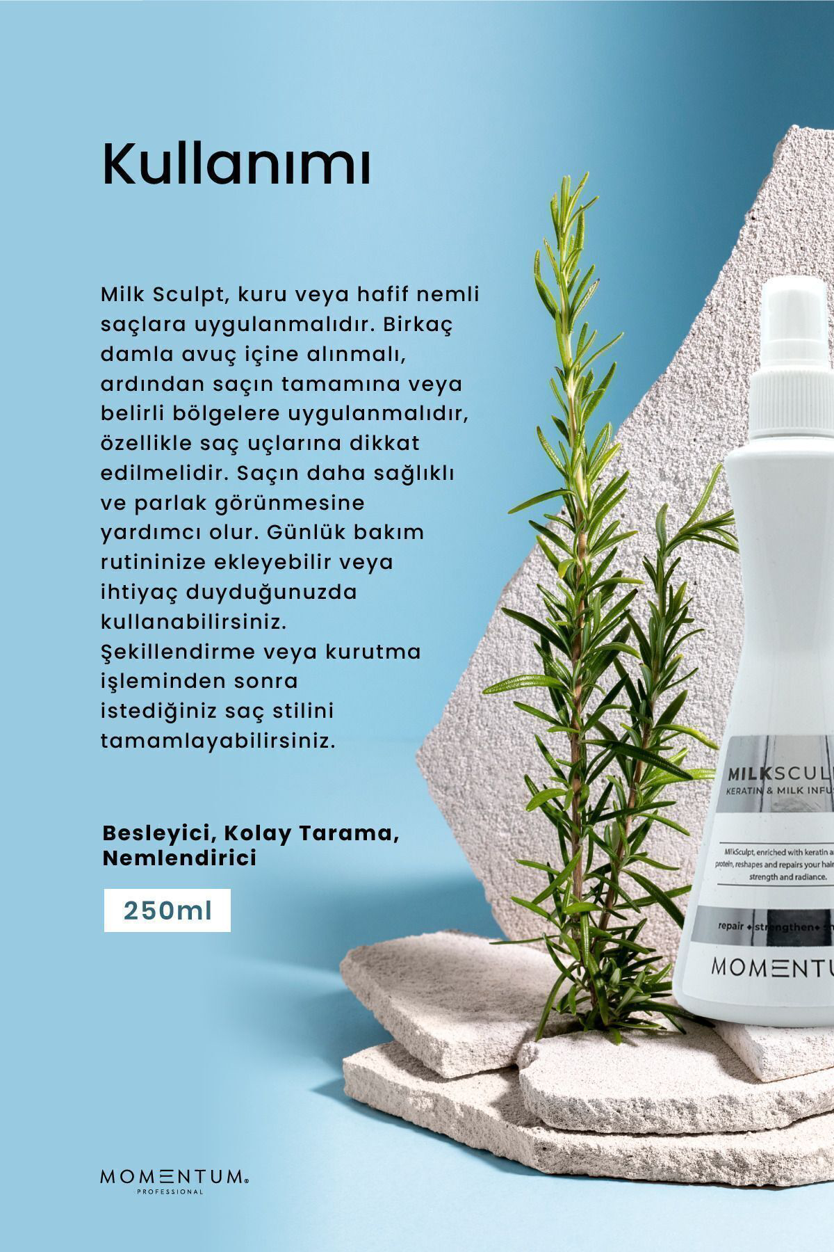 Momentum Onarici Bakim Sütü Milk Scalp 250 Ml