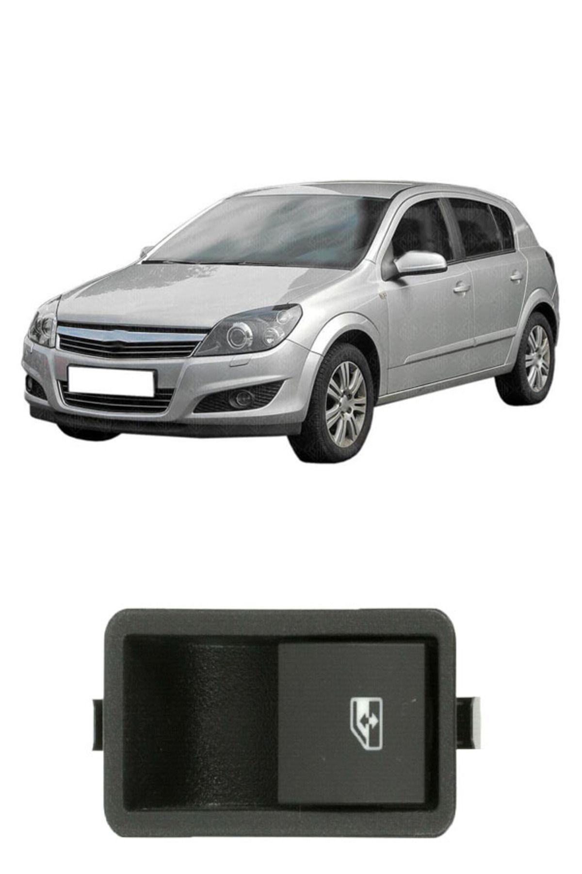 Crn Opel Astra H Cam Açma Düğmesi Anahtari Arka Kapi 2003--2010