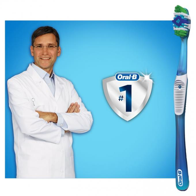 Oral-B  Complete 5 Yönlü Temizlik Diş Firçasi Orta 1+1