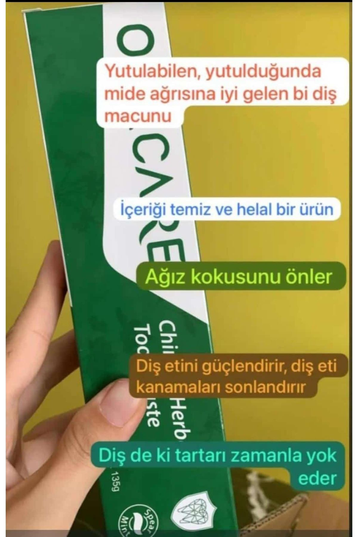 Tiens Orecare Bitkisel Diş Macunu 135Gr