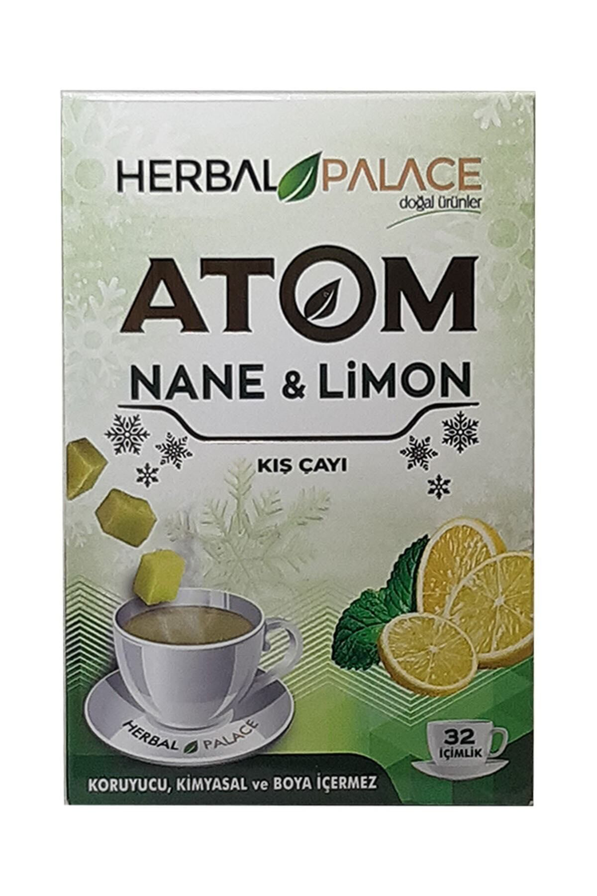 Herbal Palace Organik Atom Çayi Nane Limon Doğal Lezzet 150 Gr