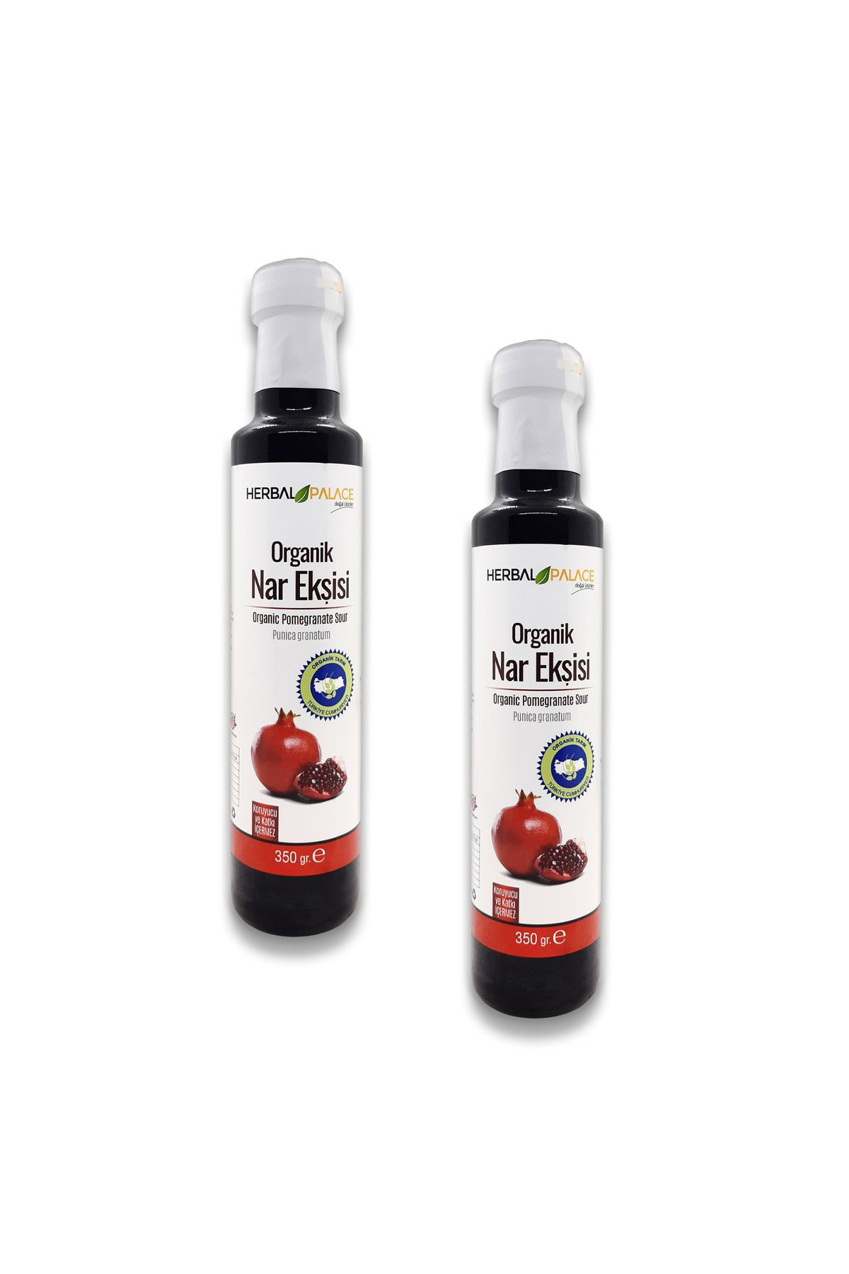Herbal Palace Organik Nar Ekşisi - Katkisiz 350 Gr X 2 Adet