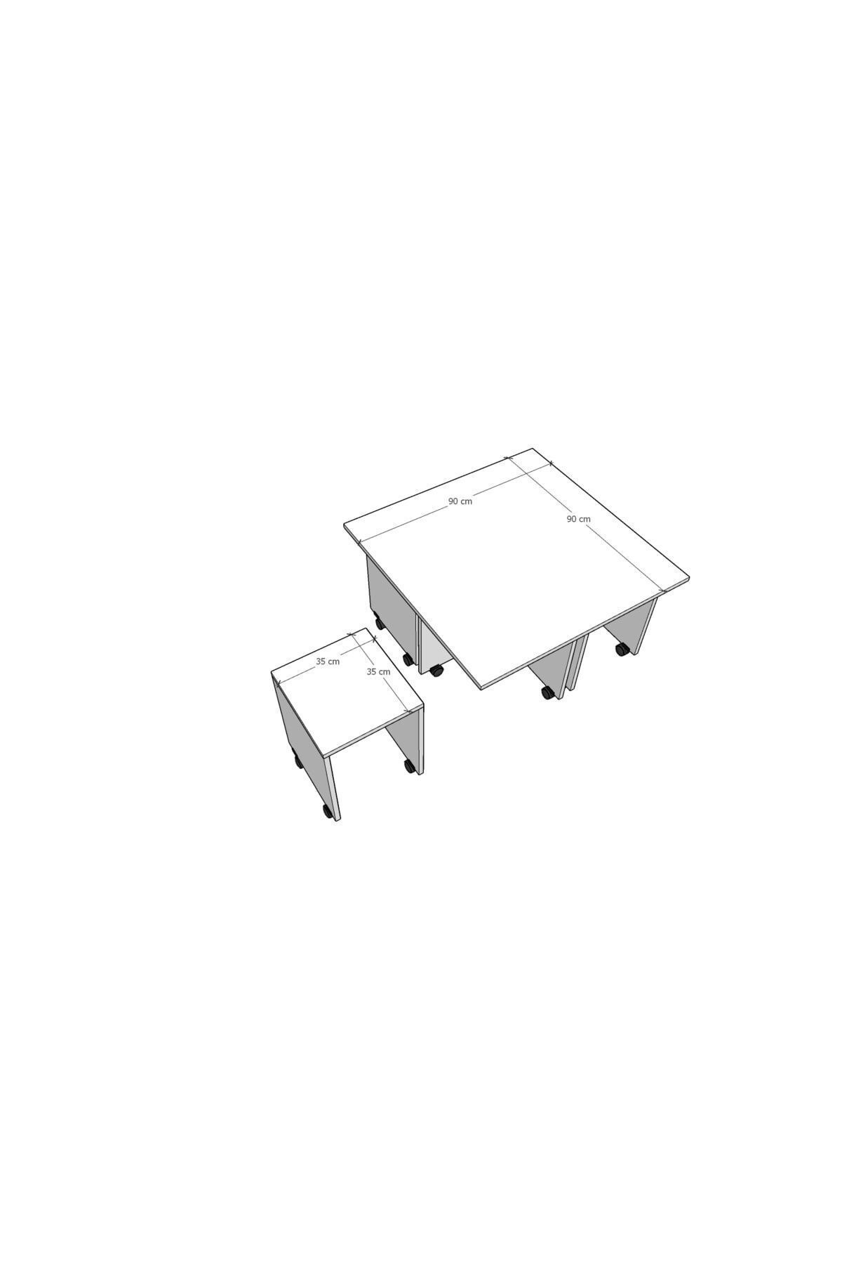 Asra Trend Orta Sehpa Os003 Safir Meşe