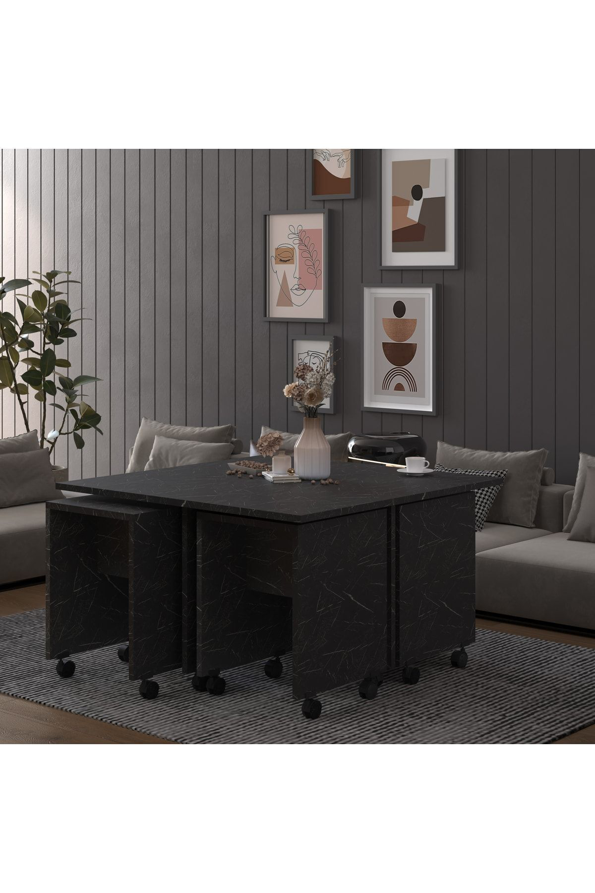 Asra Trend Orta Sehpa Os003 Royal Mermer