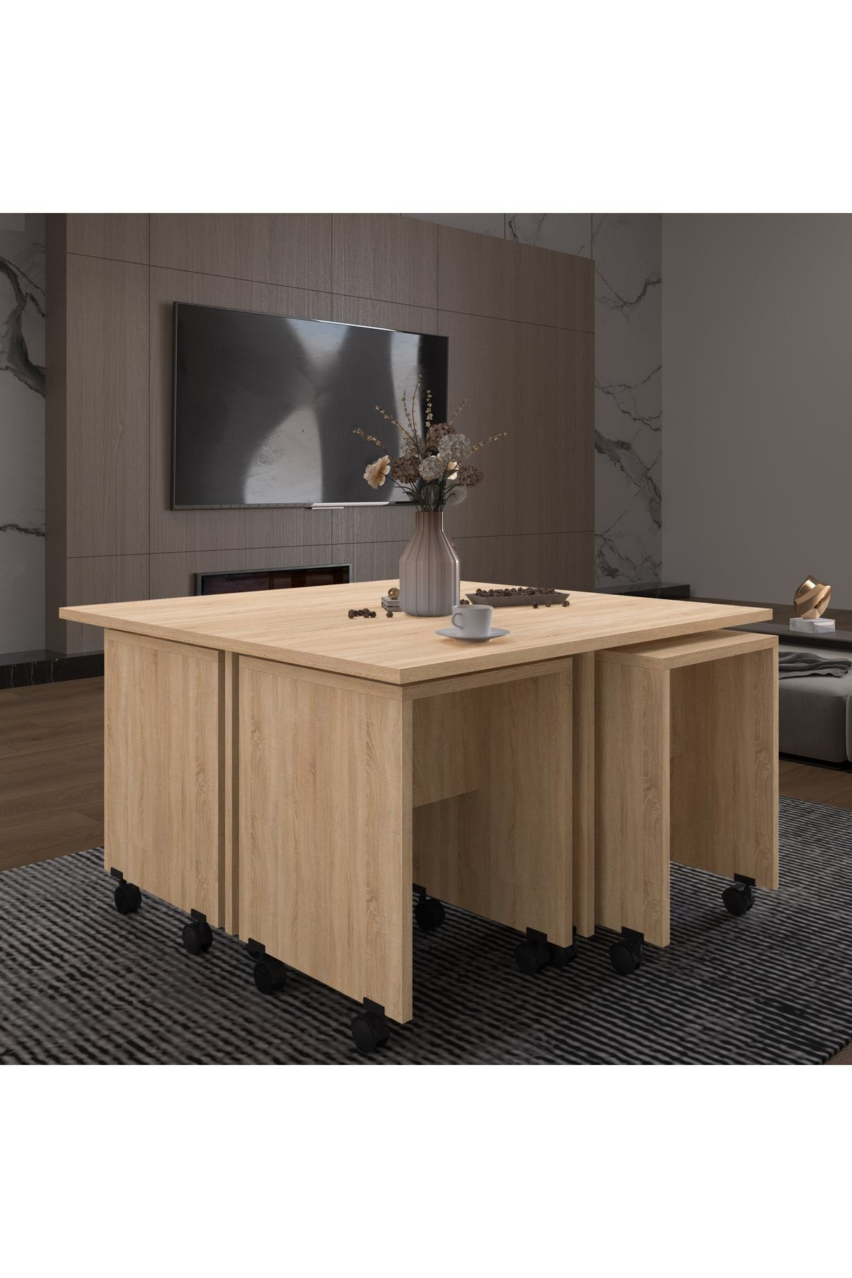 Asra Trend Orta Sehpa Os003 Safir Meşe