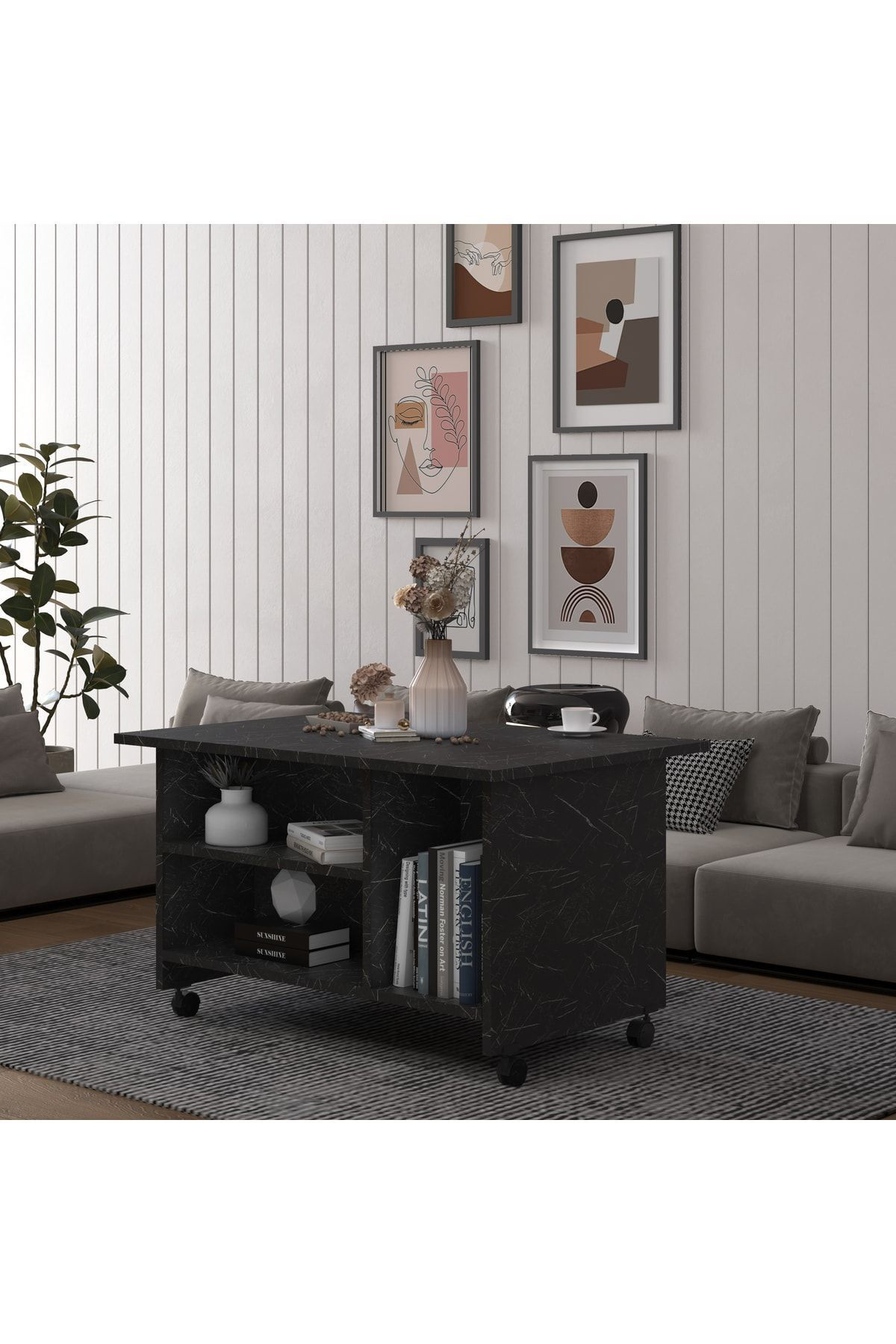 Asra Trend Orta Sehpa Os001 Royal Mermer