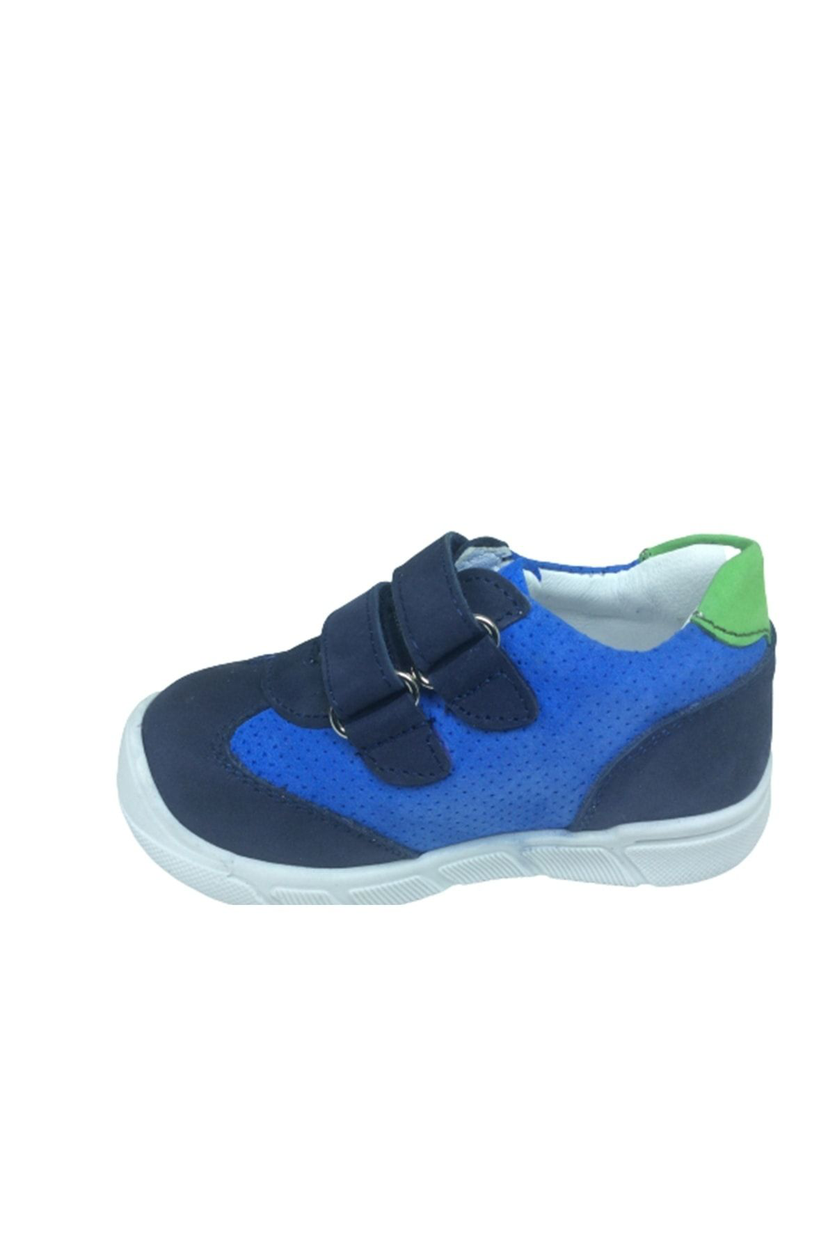 Minno Kids Ortopedikal Bebe Erkek Çocuk Spor Ayakkabi Lacivert-Mavi Cirtli %