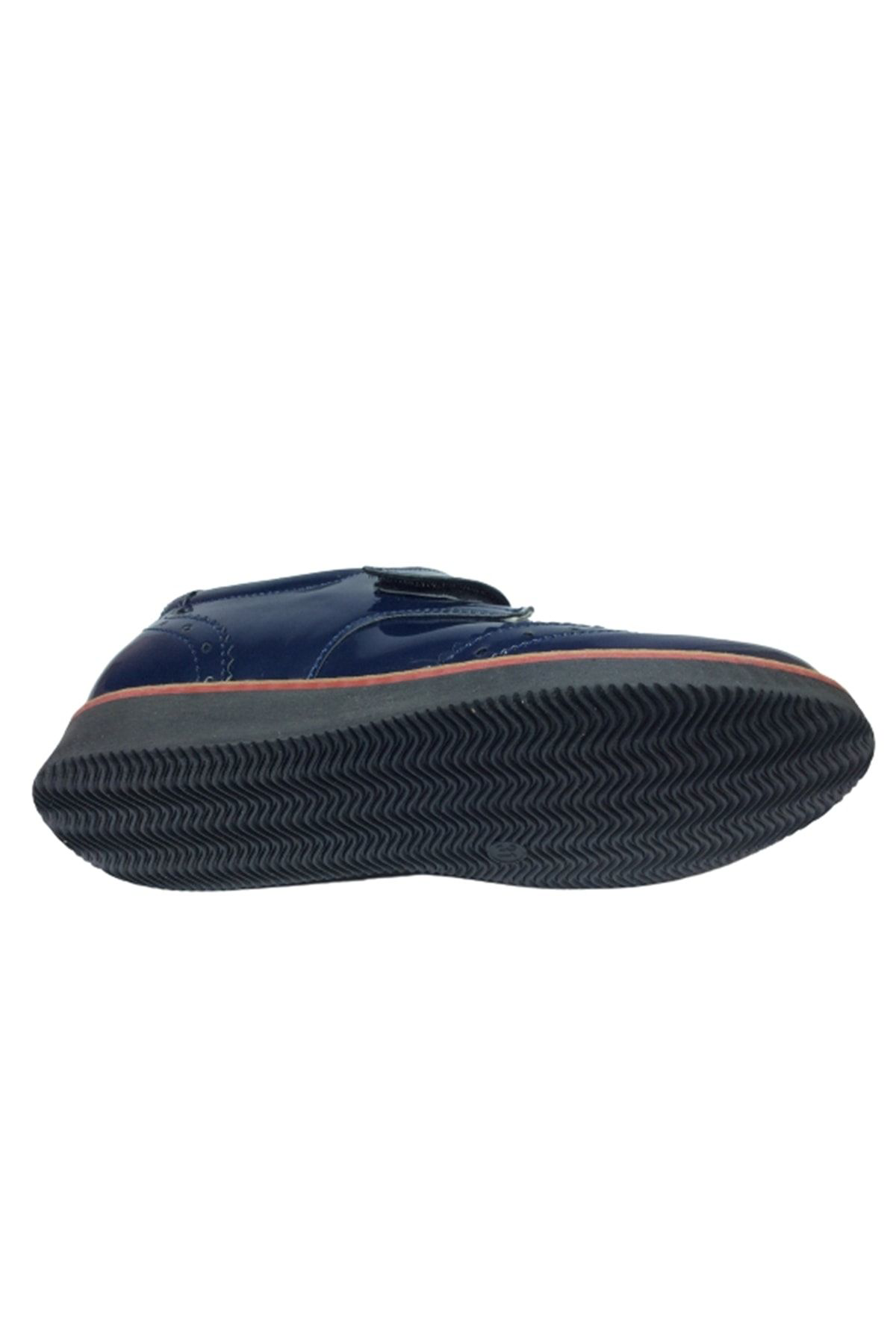 Ortaç Ortopedikal (Saçli) Kiz Erkek Unisex Filet Lacivert Rugan Cirtli